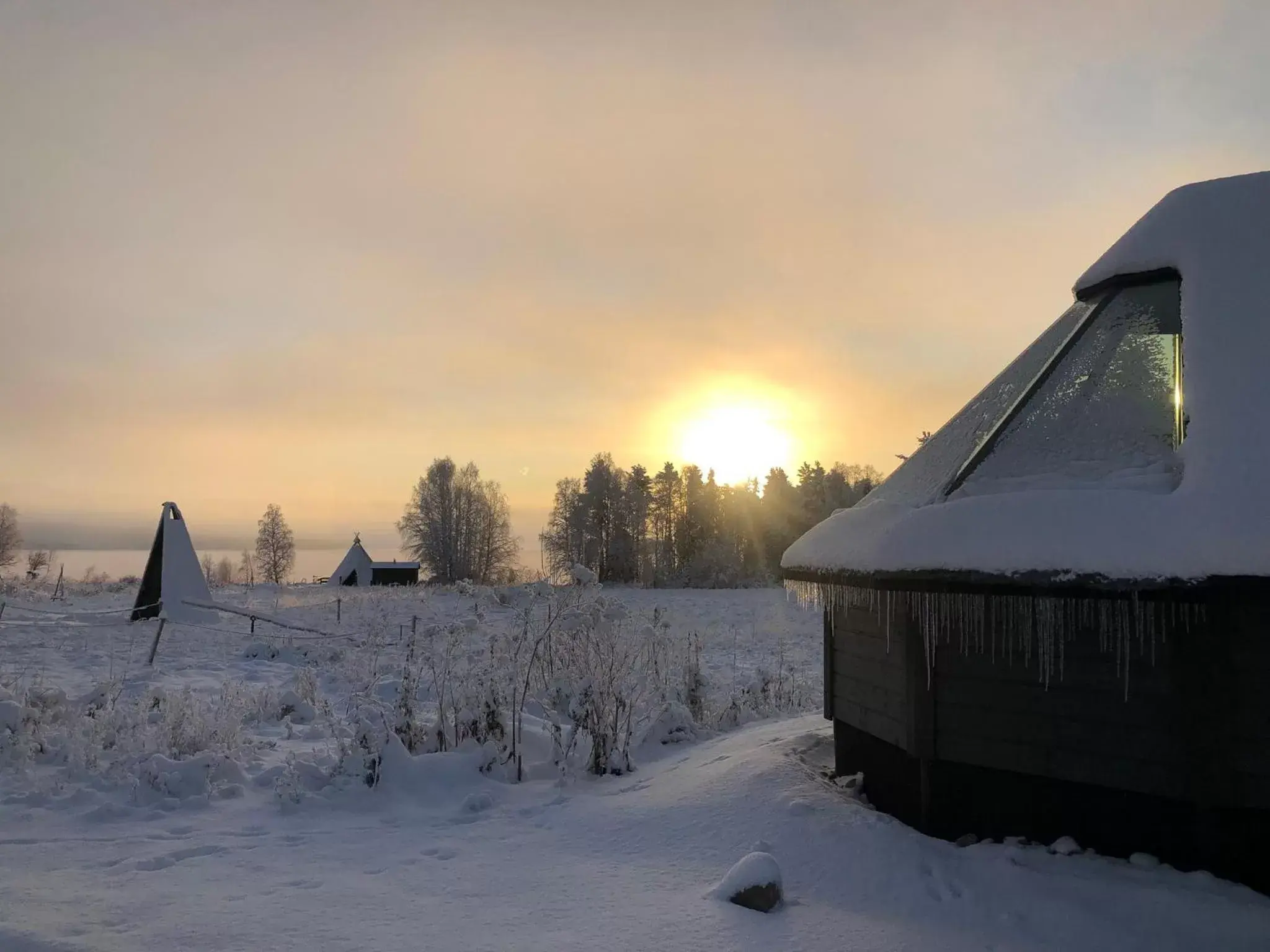 Winter in Apukka Resort