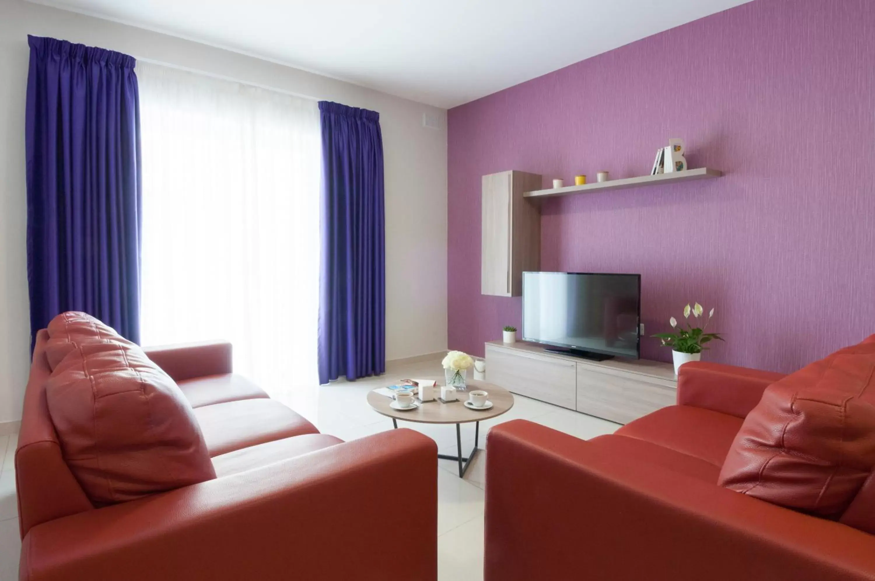 Living room, Seating Area in Blubay Apartments by ST Hotels