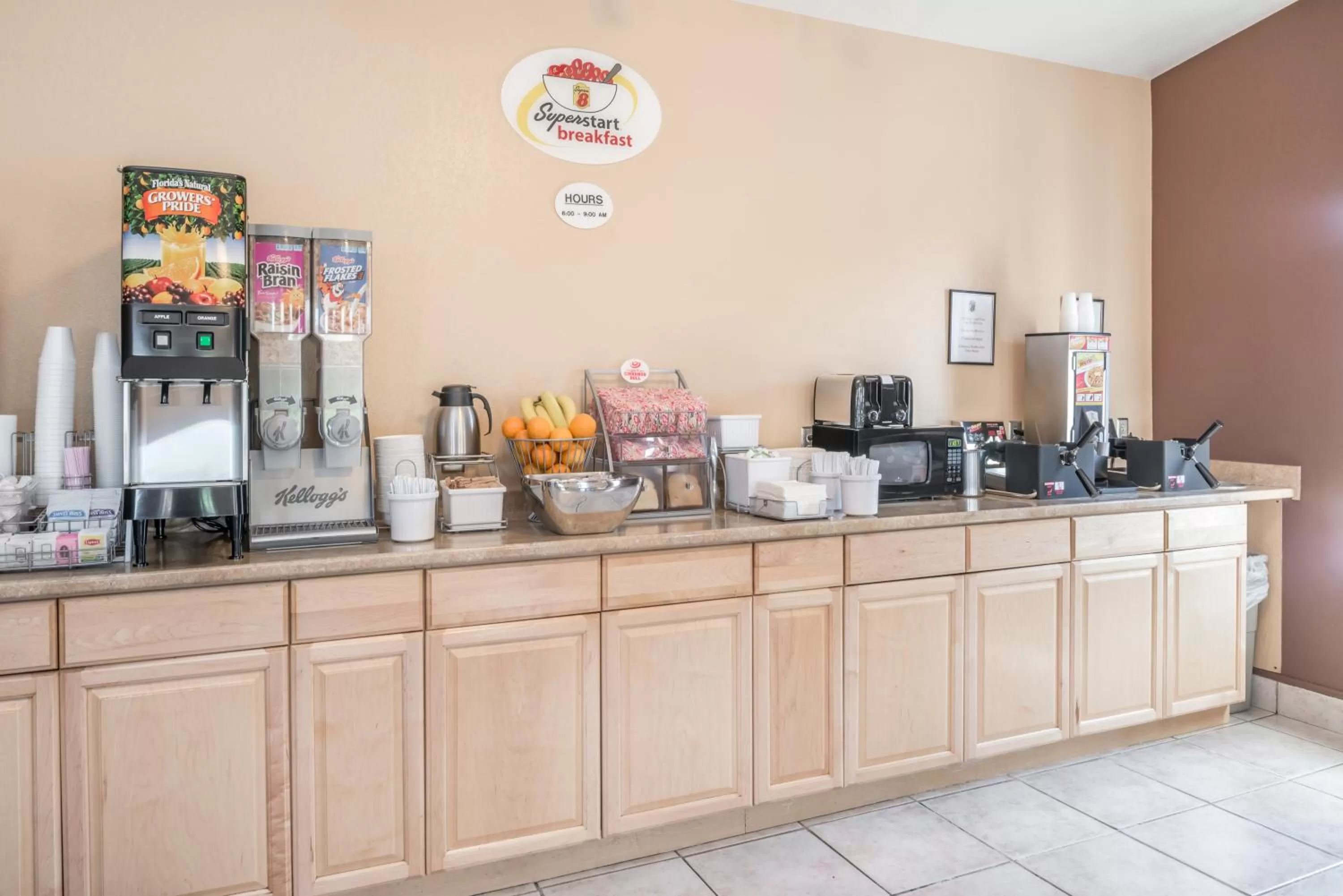 Continental breakfast in Super 8 by Wyndham Spokane Valley