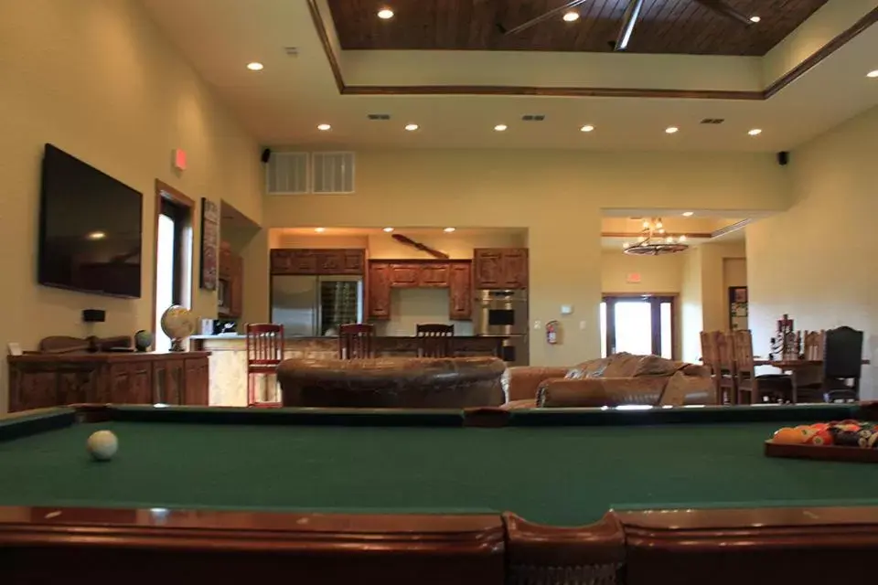 Billiards in Flying L Ranch Resort