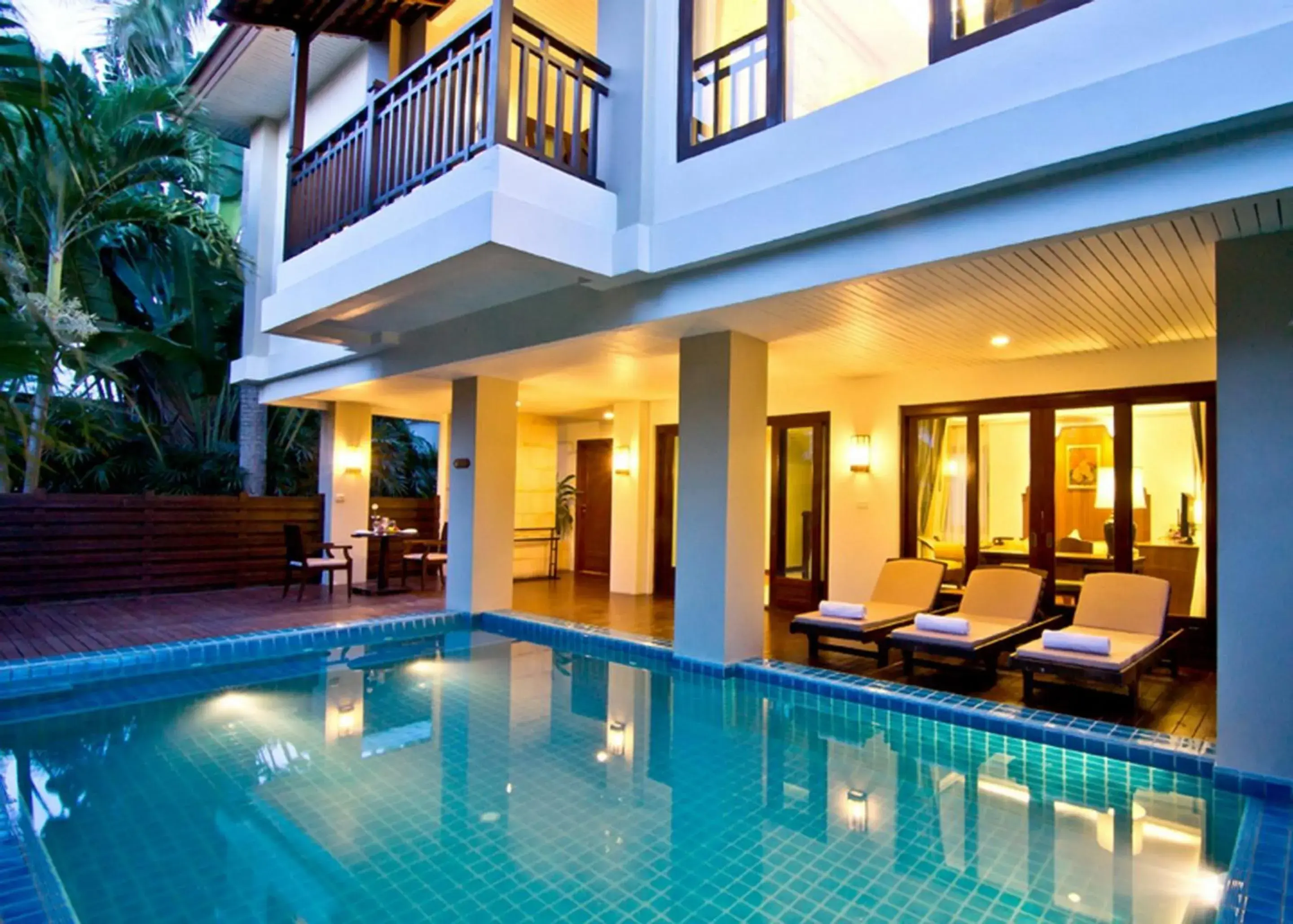 Pool view, Swimming Pool in Ravindra Beach Resort & Spa - SHA Extra Plus