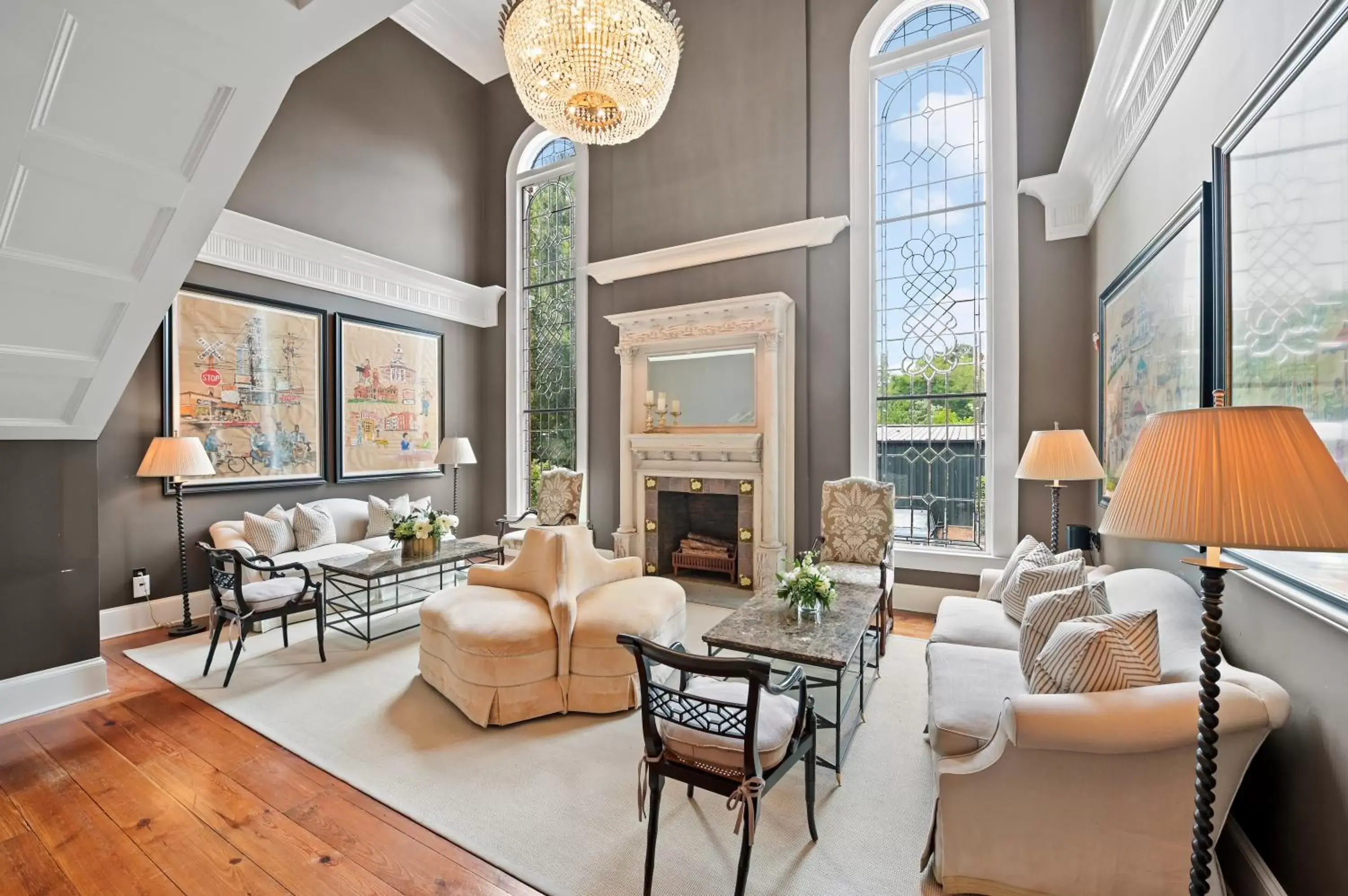 Lobby or reception, Seating Area in The James Madison Inn