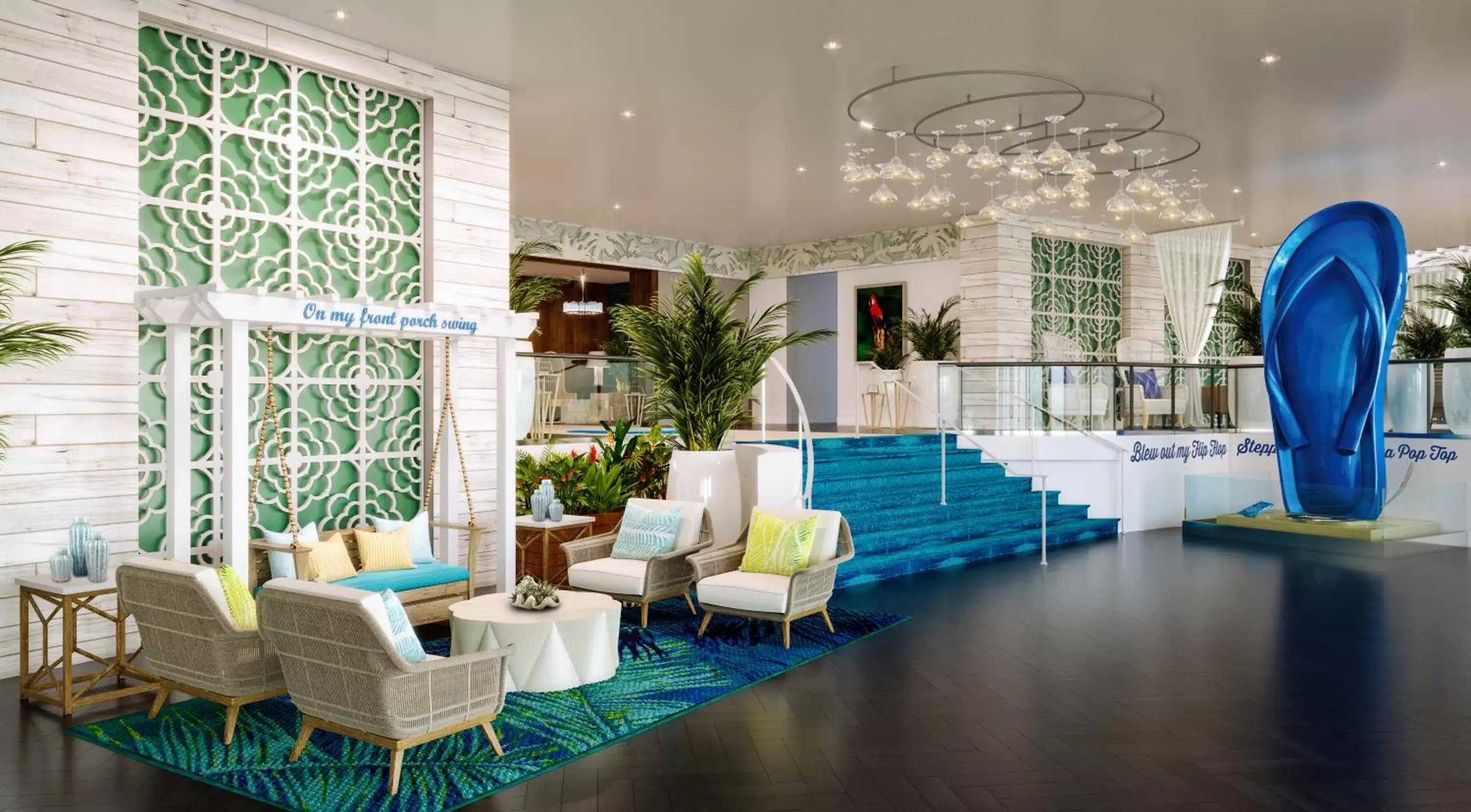 Property building, Lobby/Reception in Margaritaville Resort Palm Springs
