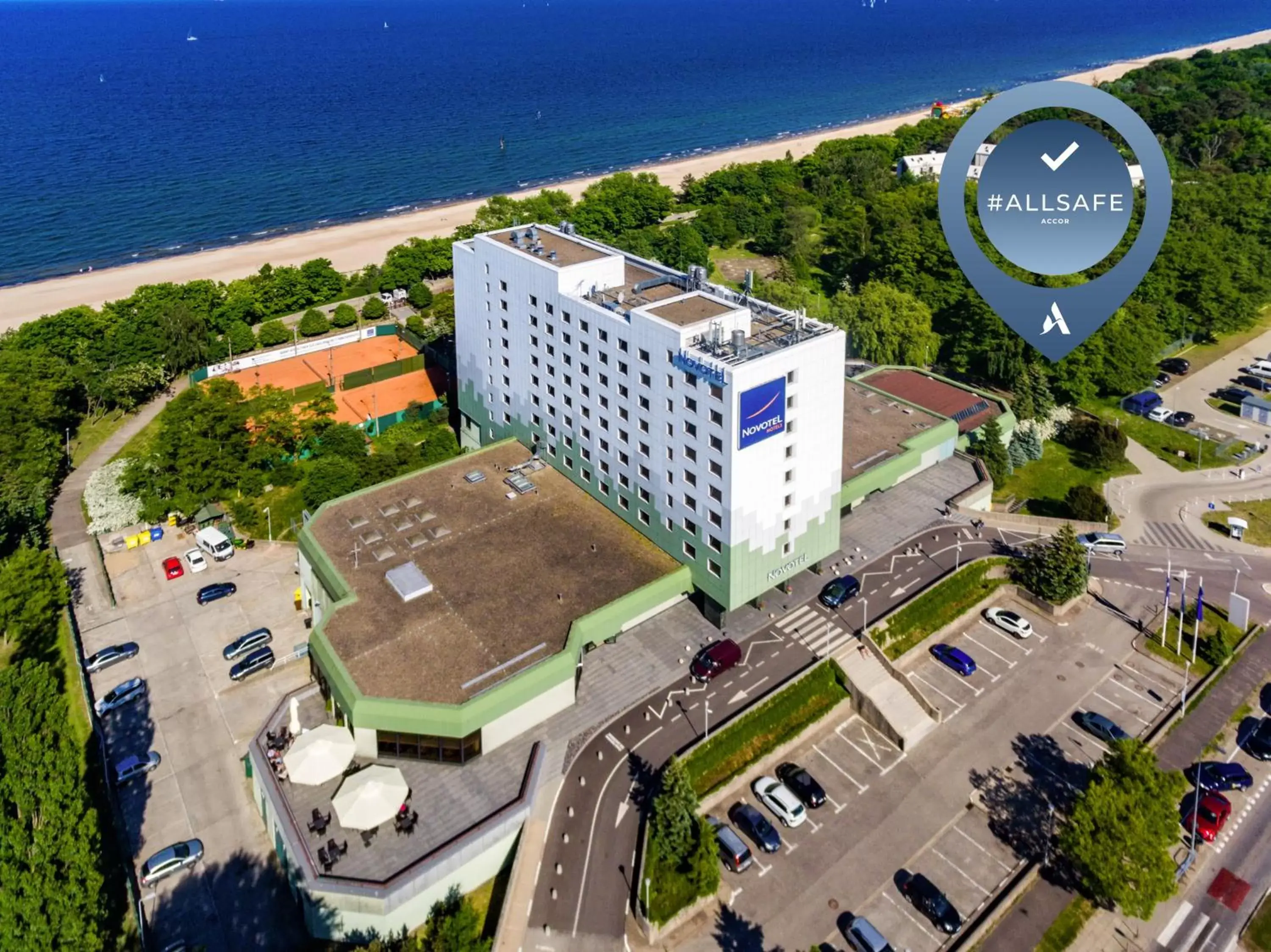 Off site, Bird's-eye View in Novotel Gdańsk Marina