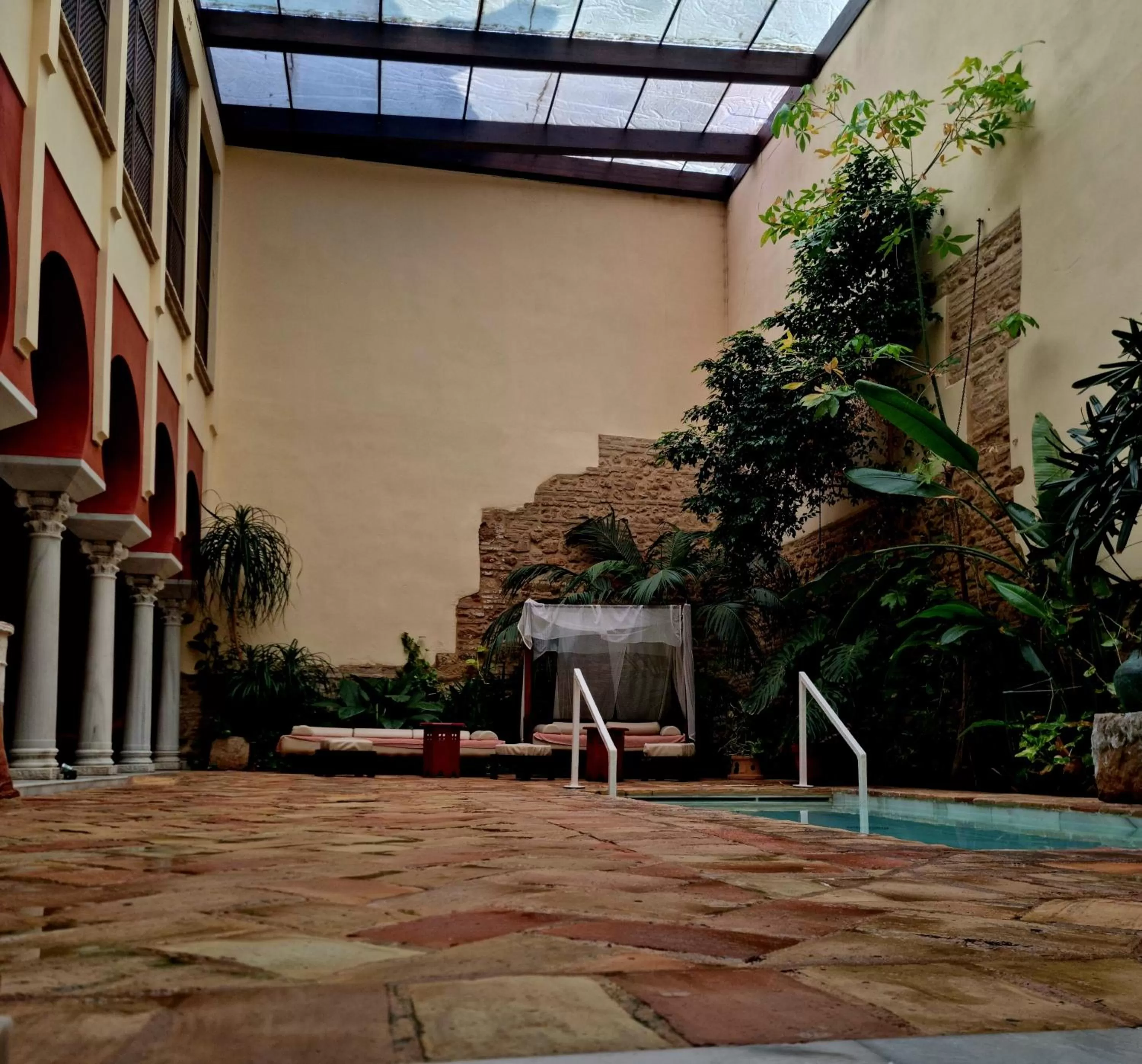Patio, Property Building in Hospedería Baños Arabes de Córdoba Dos