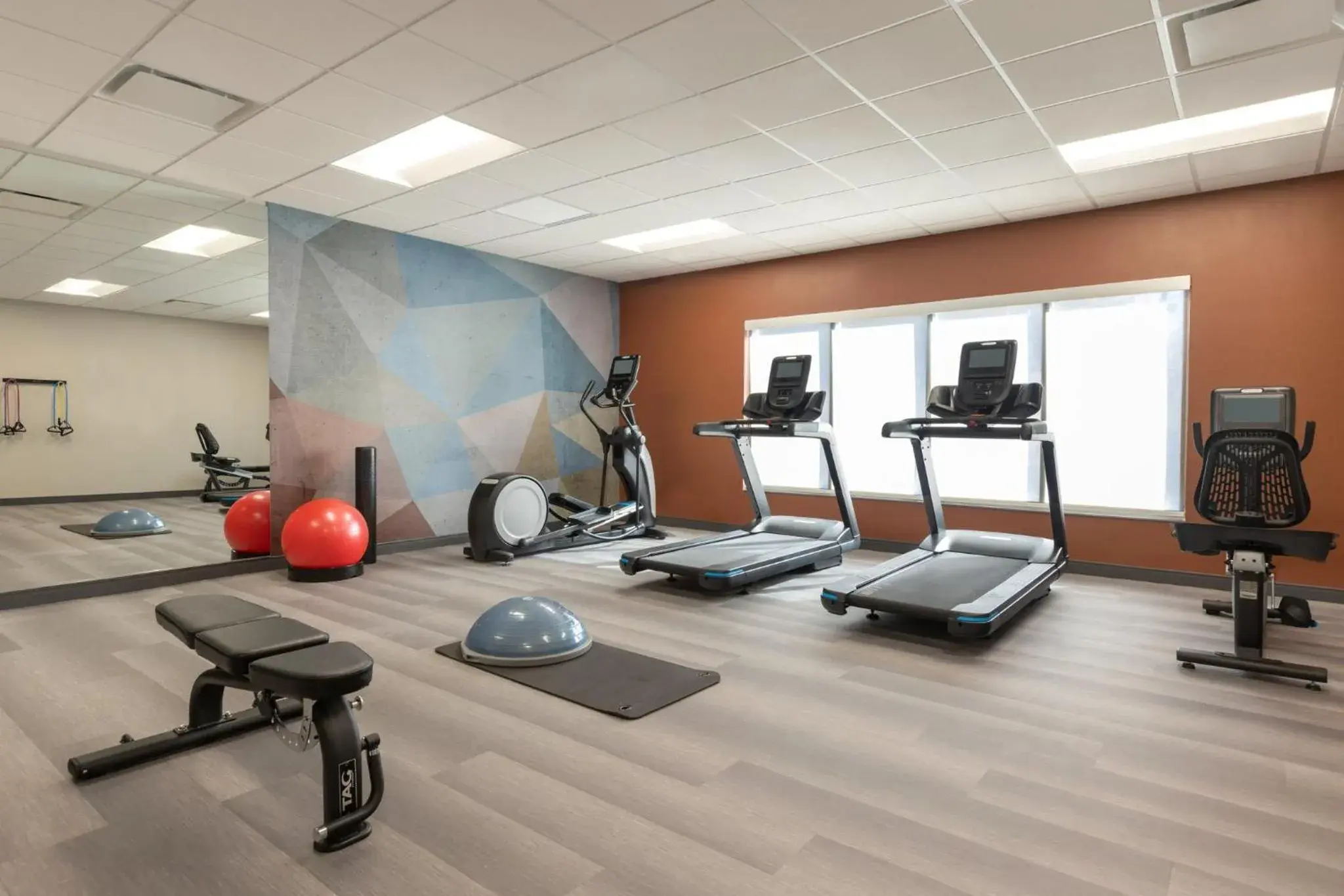 Fitness centre/facilities, Fitness Center/Facilities in Candlewood Suites McPherson, an IHG Hotel