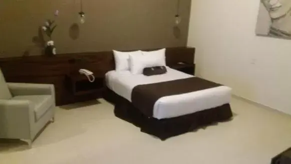 Bed in Río Tinto Hotel Boutique