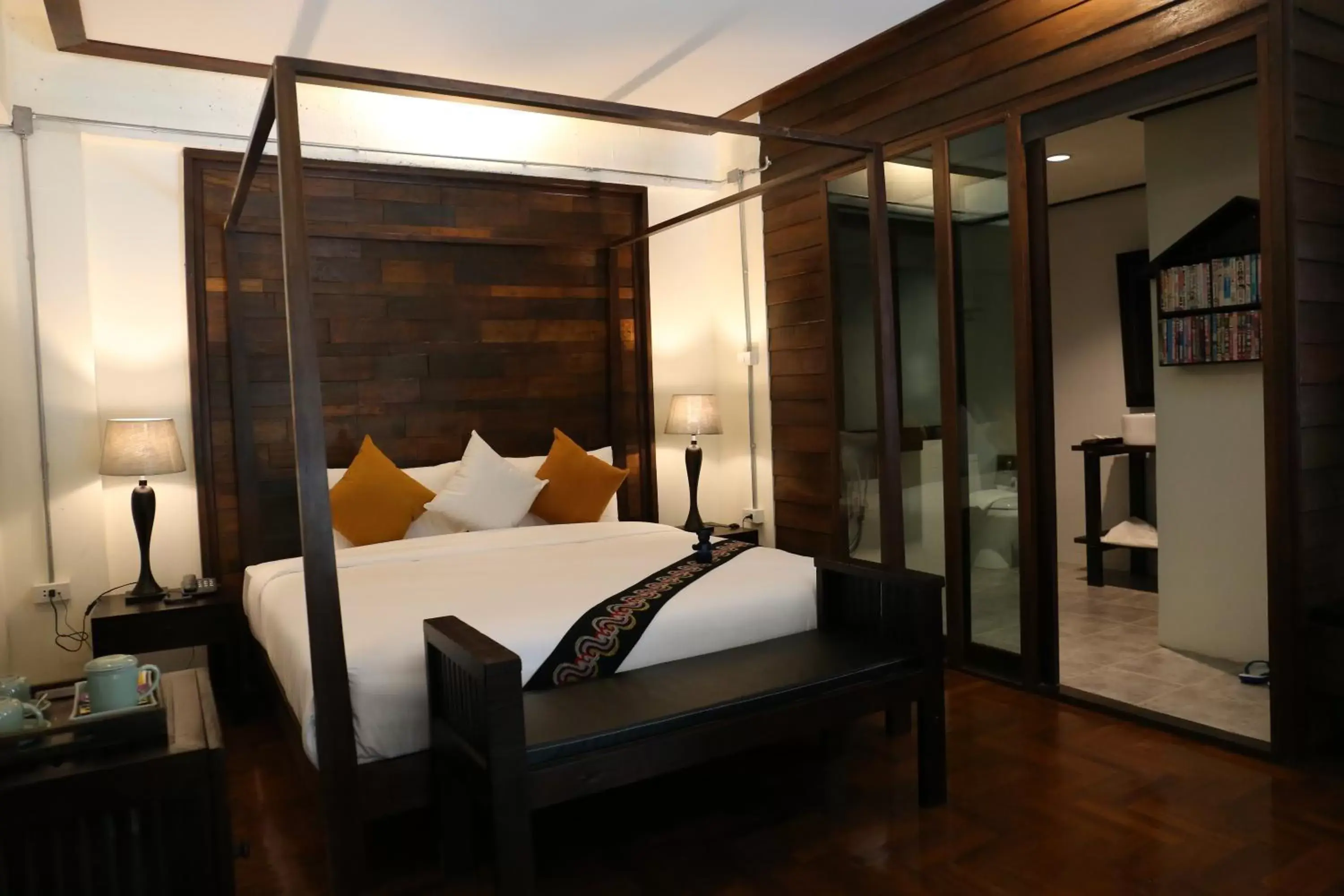 Bed in Kampaeng Ngam Hotel - SHA Extra Plus