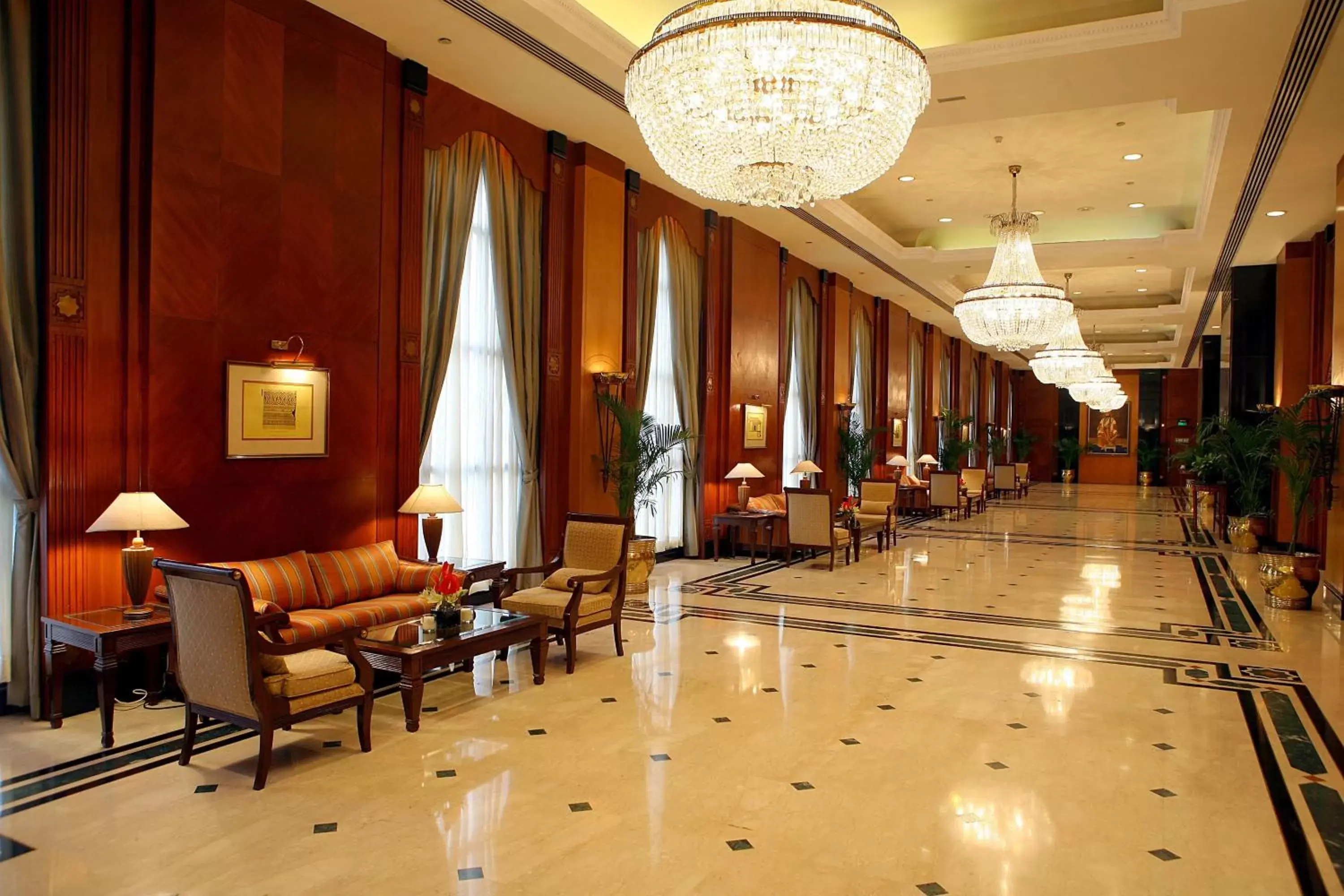 Lobby or reception, Lobby/Reception in Eros Hotel New Delhi, Nehru Place