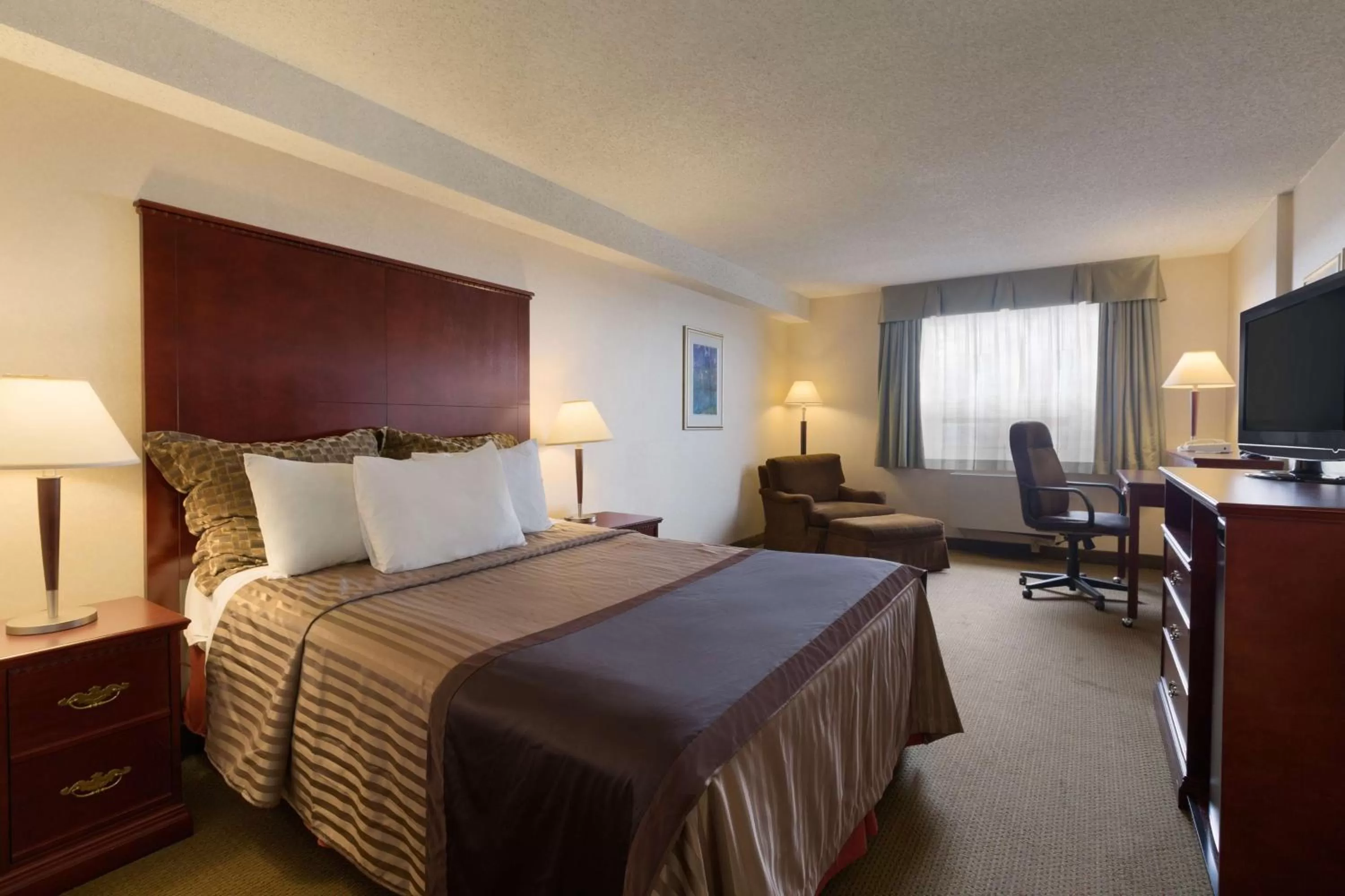 Business Queen Room - Non-Smoking in Travelodge Hotel by Wyndham Vancouver Airport