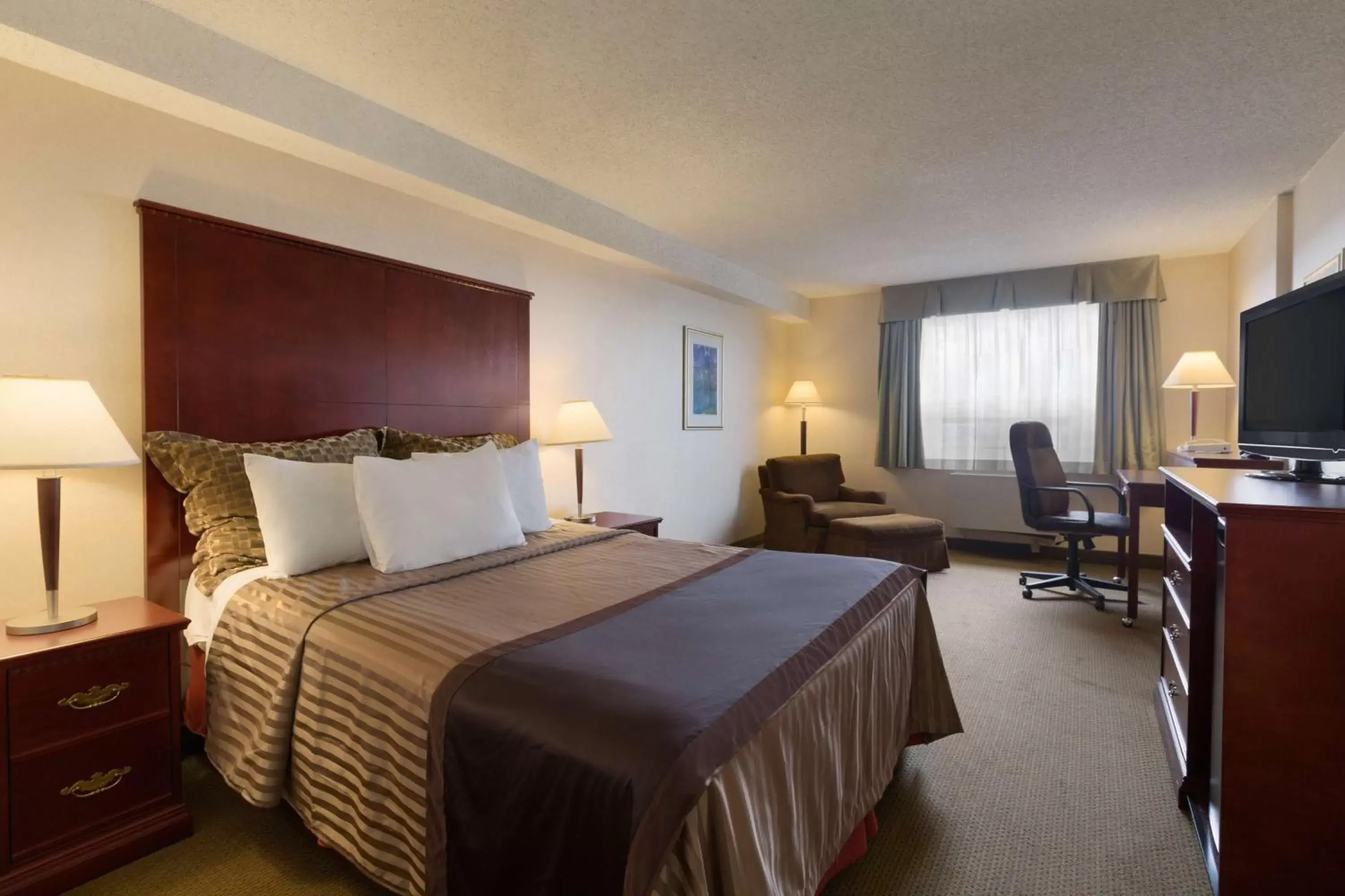 Business Queen Room - Non-Smoking in Travelodge Hotel by Wyndham Vancouver Airport