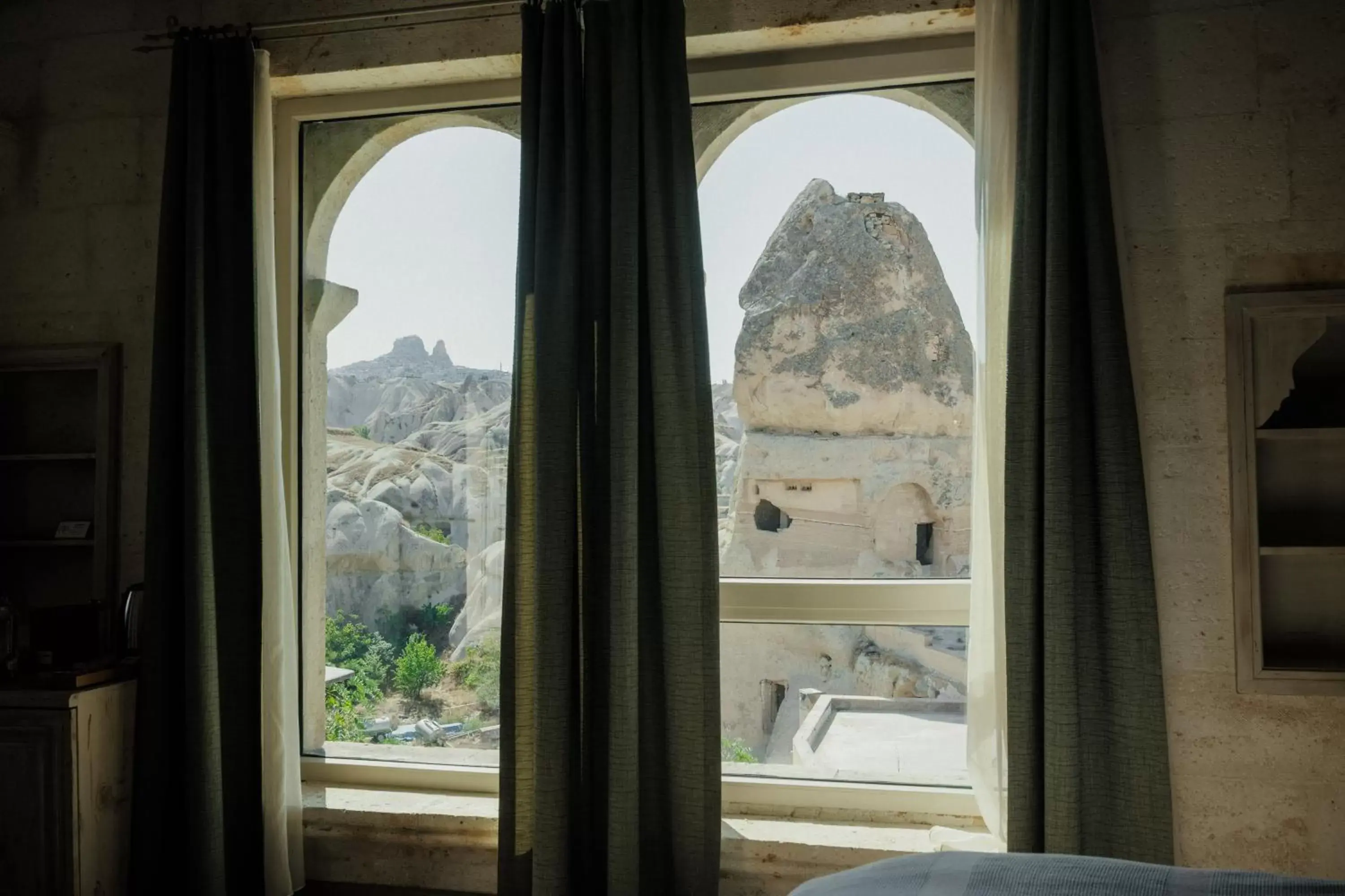 Natural landscape, View in Aza Cave Cappadocia