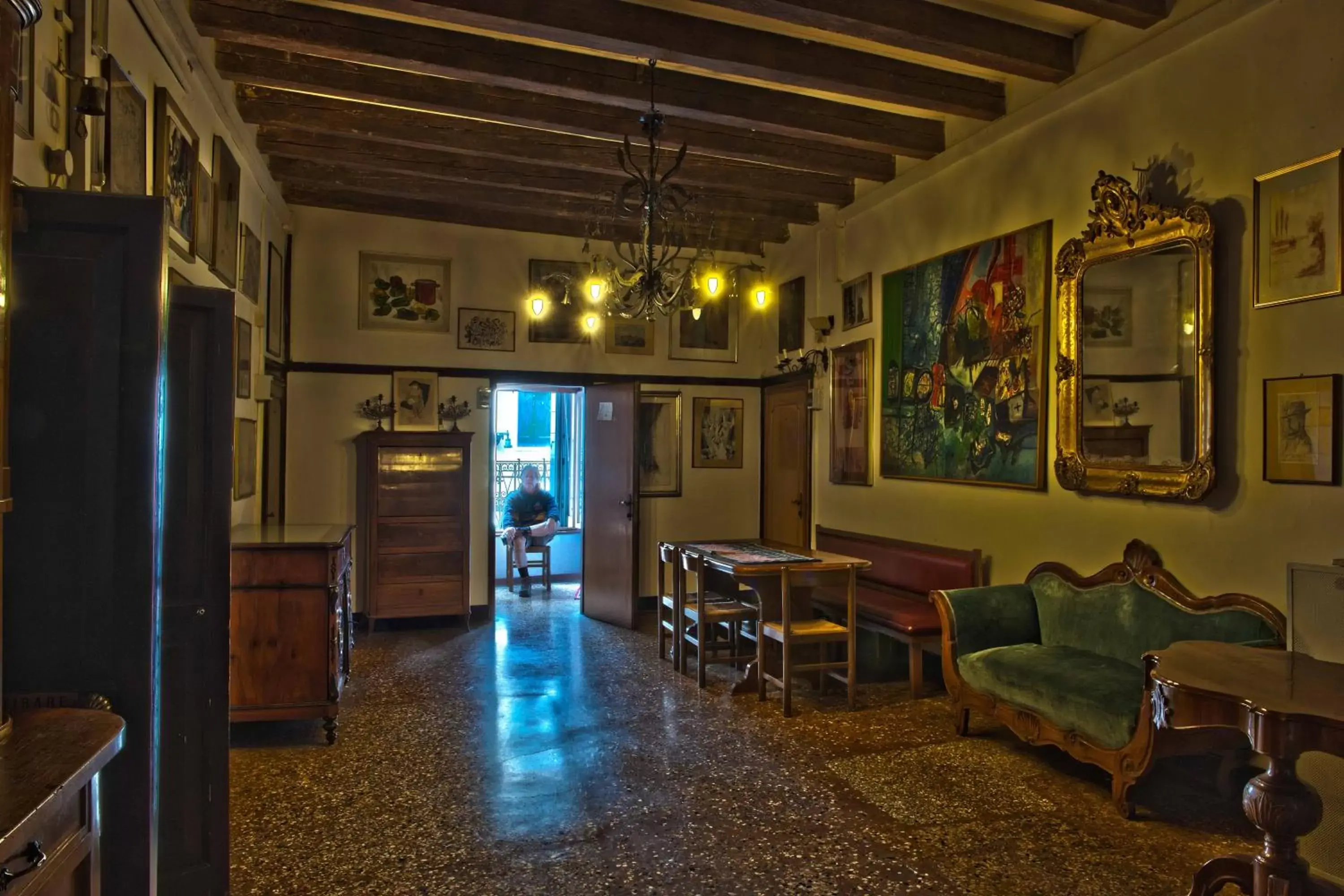 Seating Area in Antica Locanda Montin