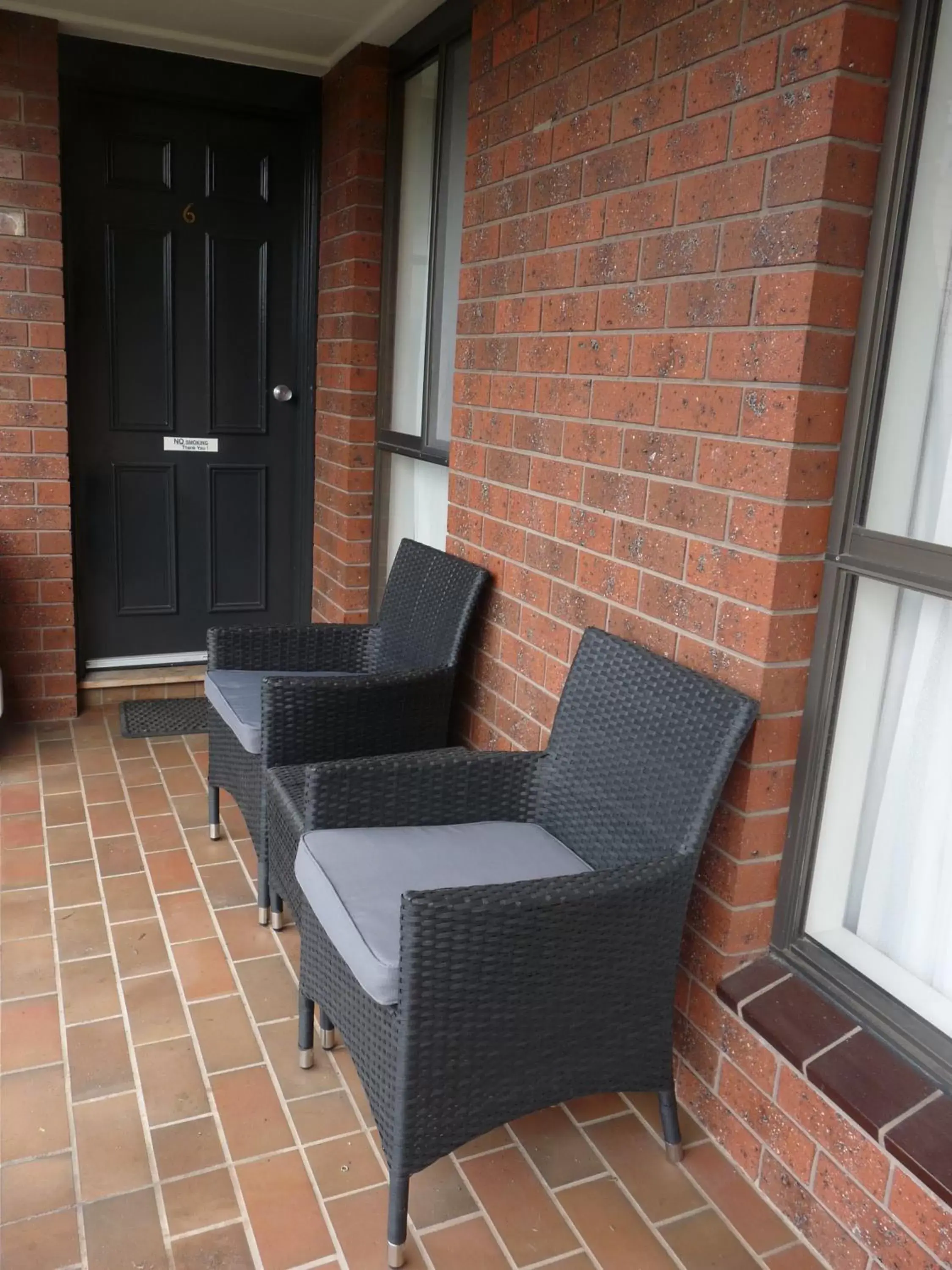 Patio in Barwon Valley Lodge Patio in Barwon Valley Lodge