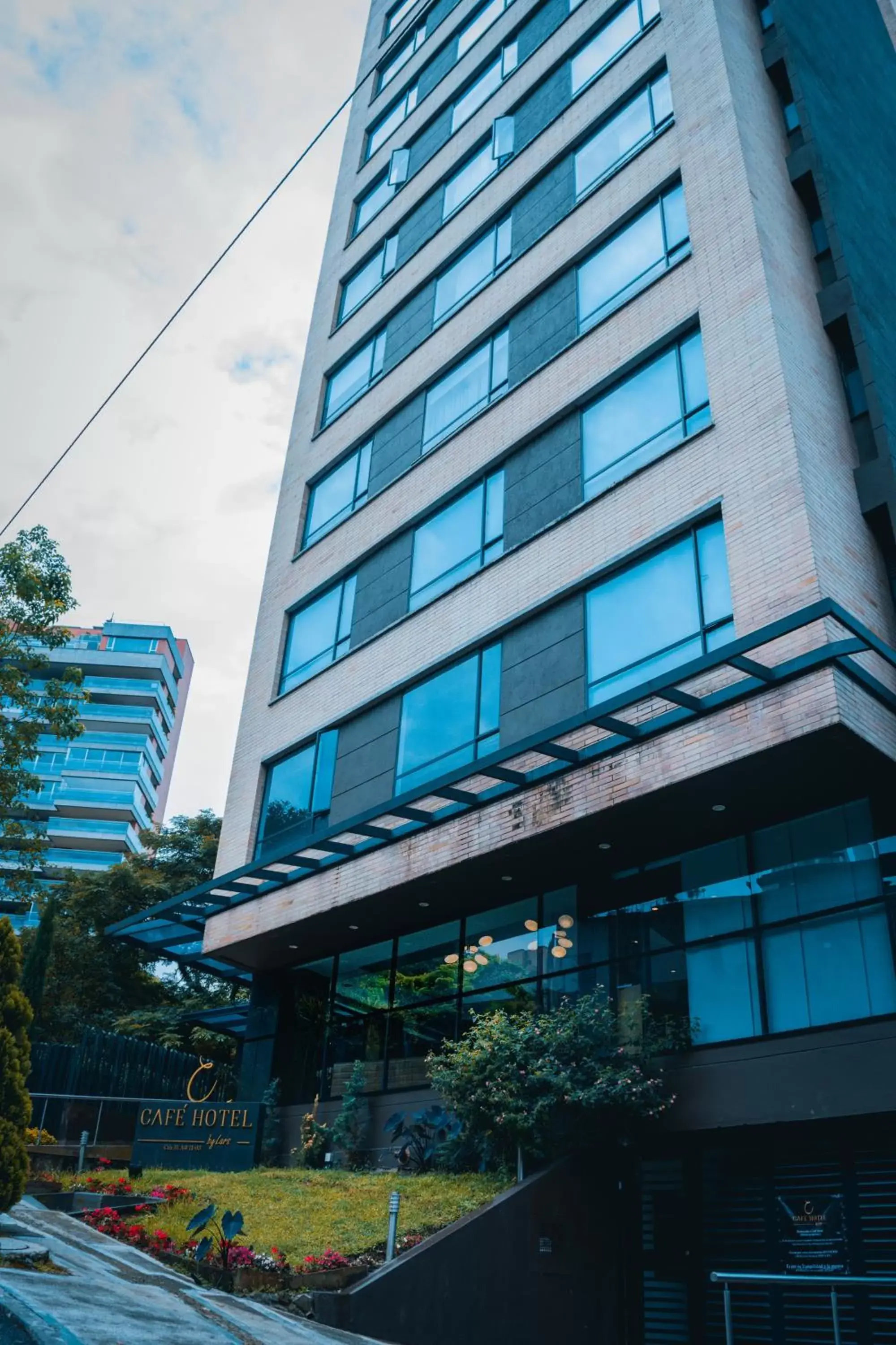 Property Building in Café Hotel Medellín