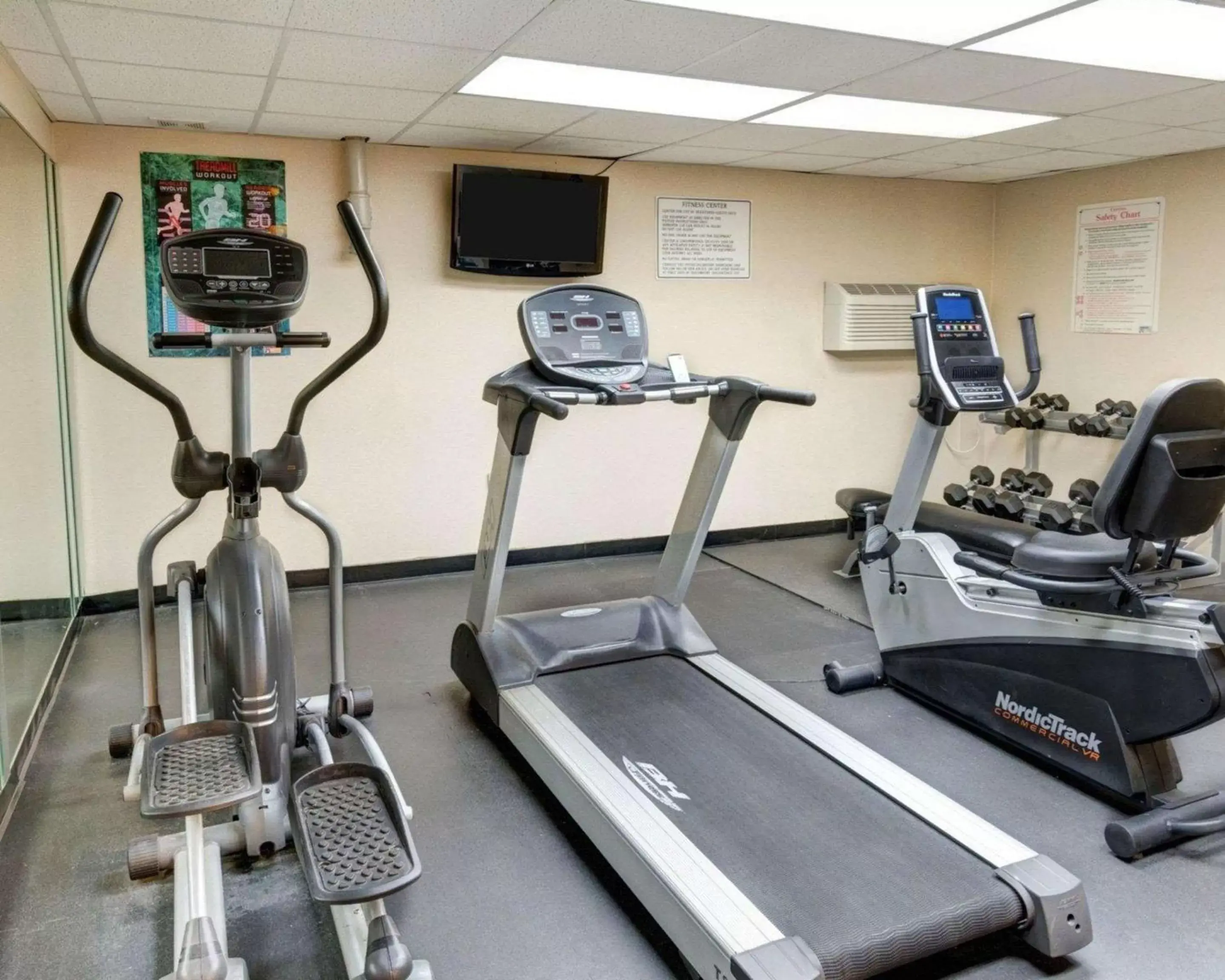 Fitness centre/facilities, Fitness Center/Facilities in Quality Inn Near Ft. Meade