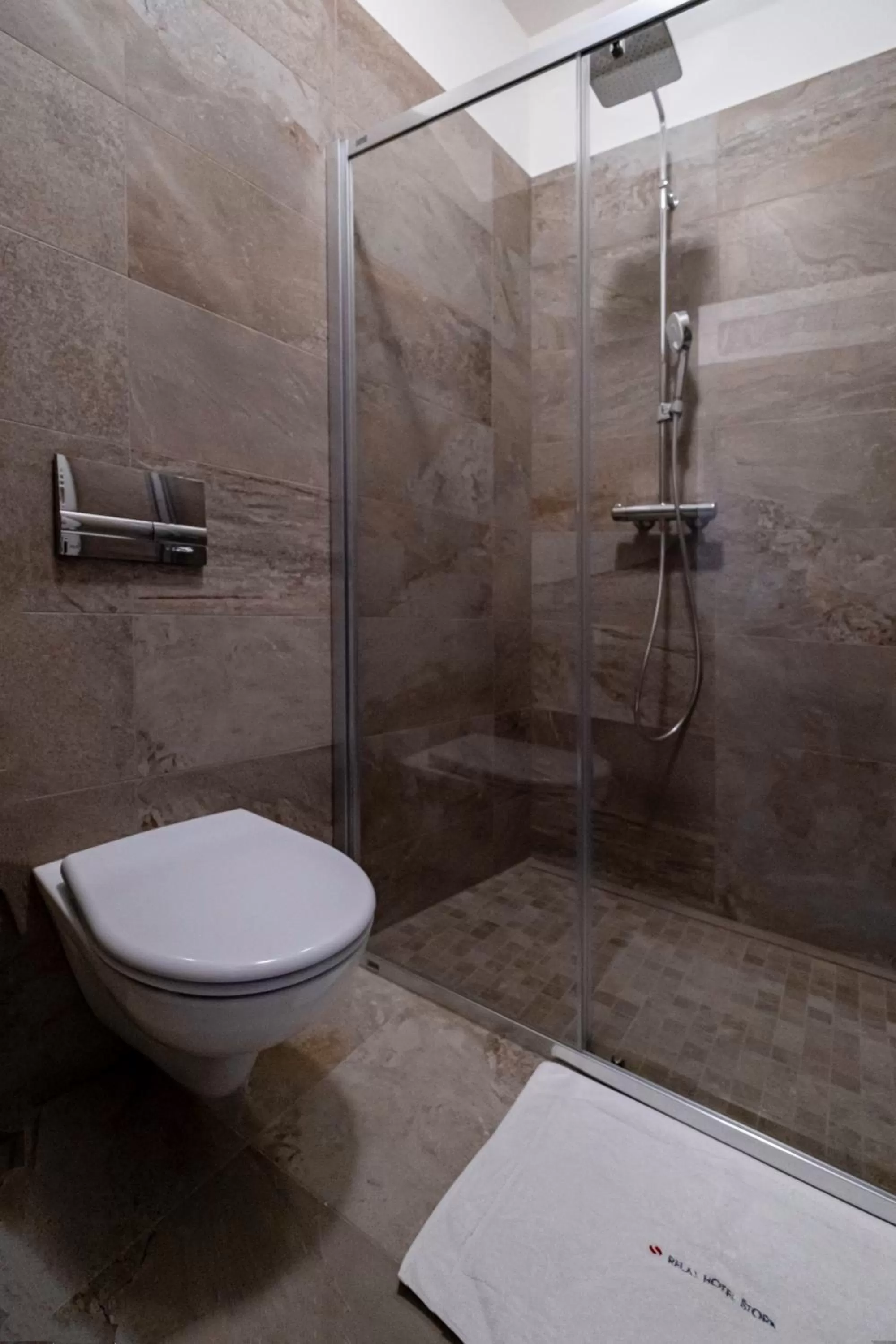 Bathroom in Relax Hotel Stork