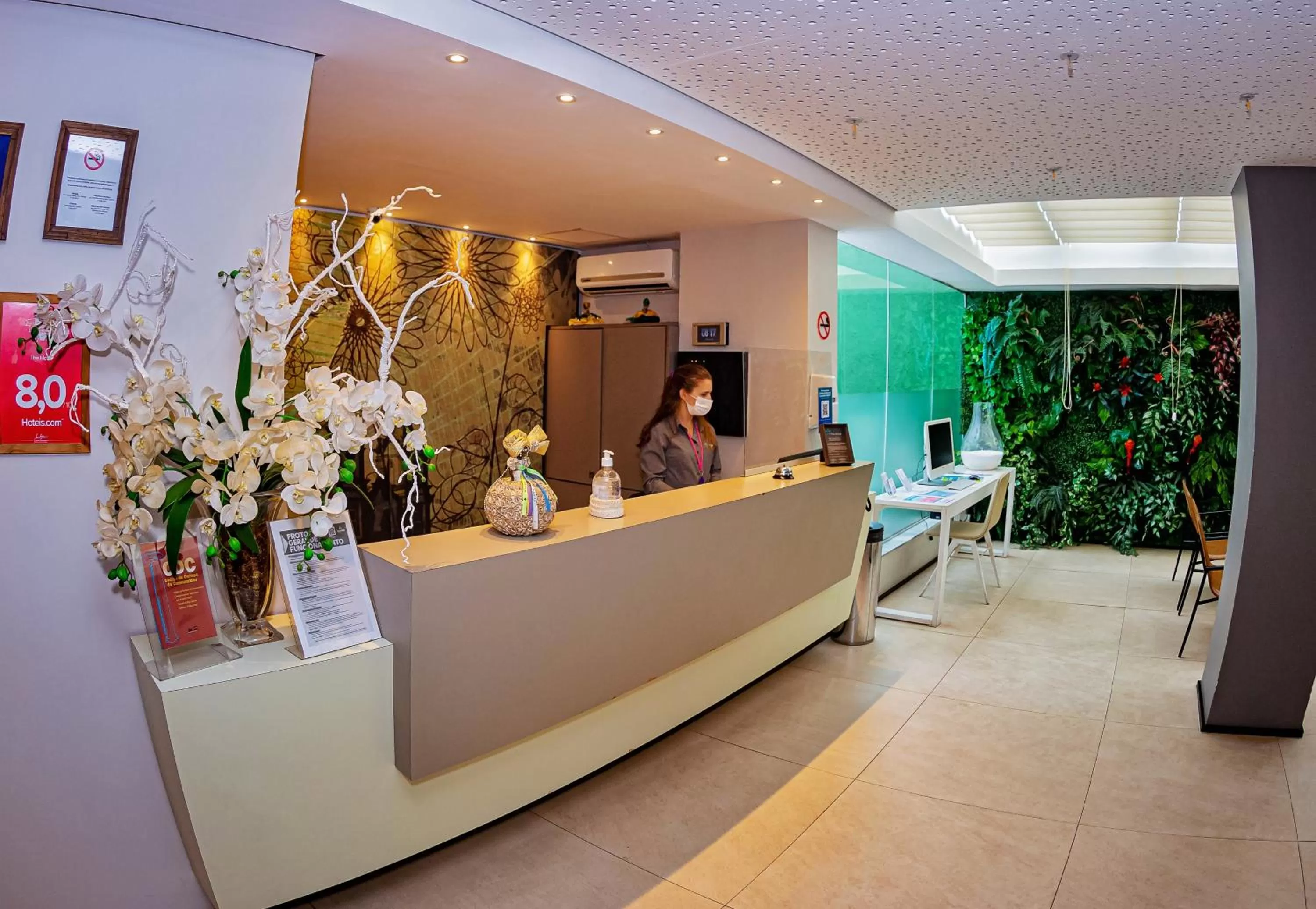 Lobby or reception in The Hotel