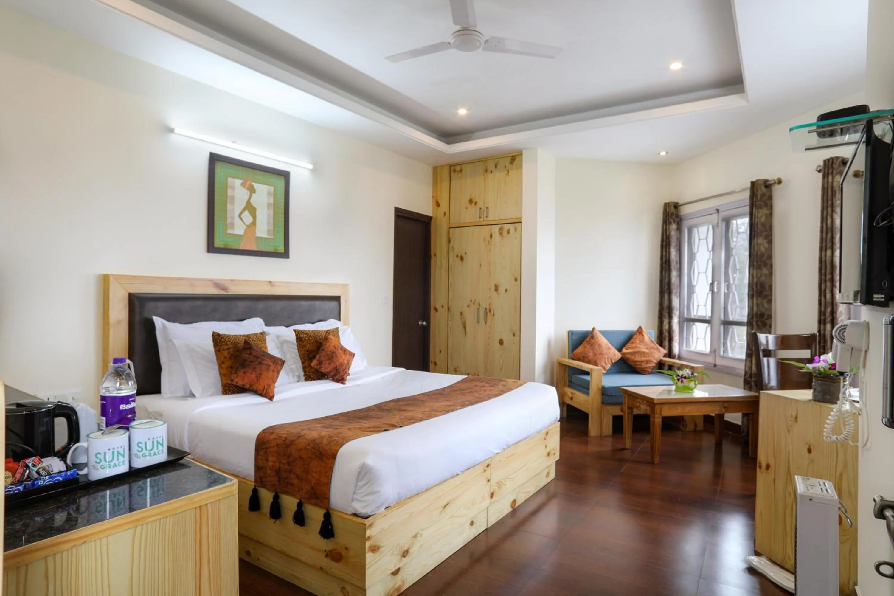 Bed in Hotel SunGrace