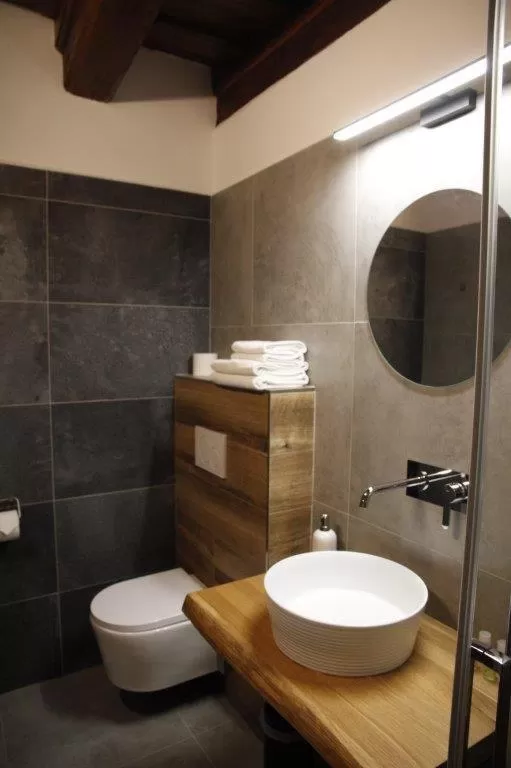 Bathroom in Hotel Svambersky dum