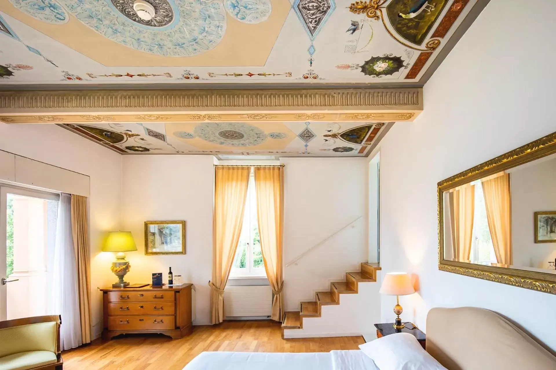 Decorative detail in Villa Sassa Hotel, Residence & Spa - Ticino Hotels Group