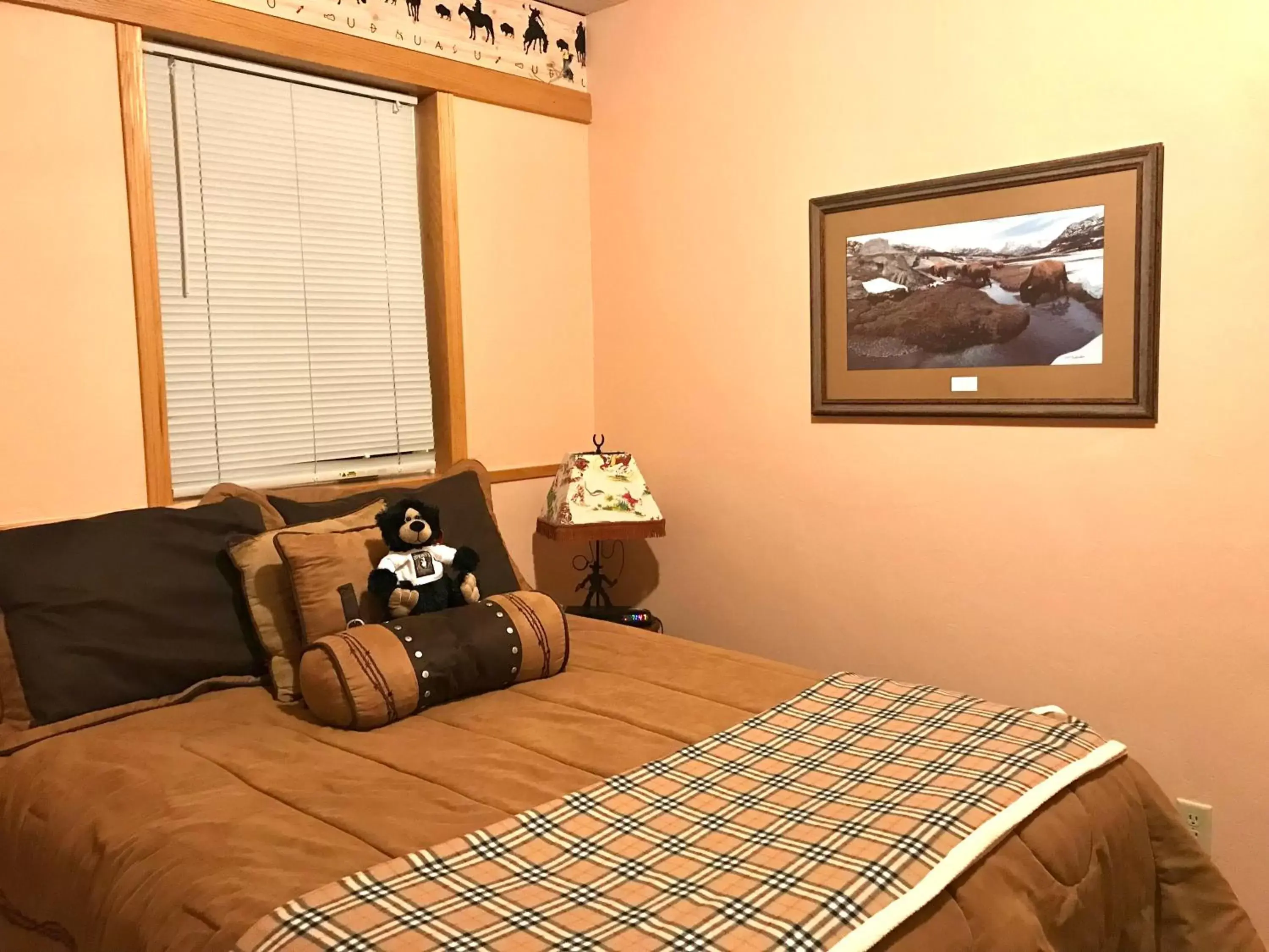 Bed in Cowboy's Lodge