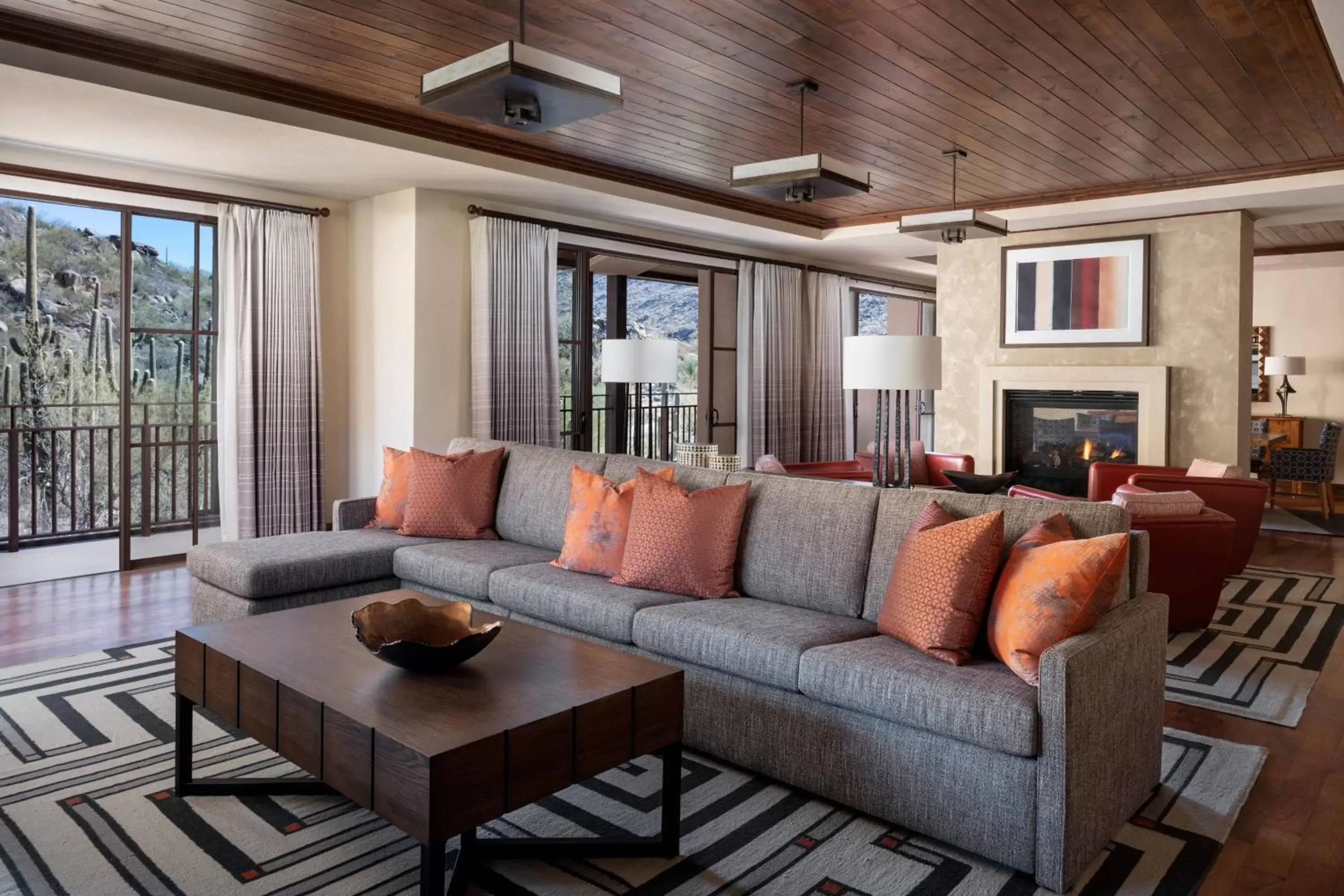 Living room, Seating Area in The Ritz-Carlton, Dove Mountain