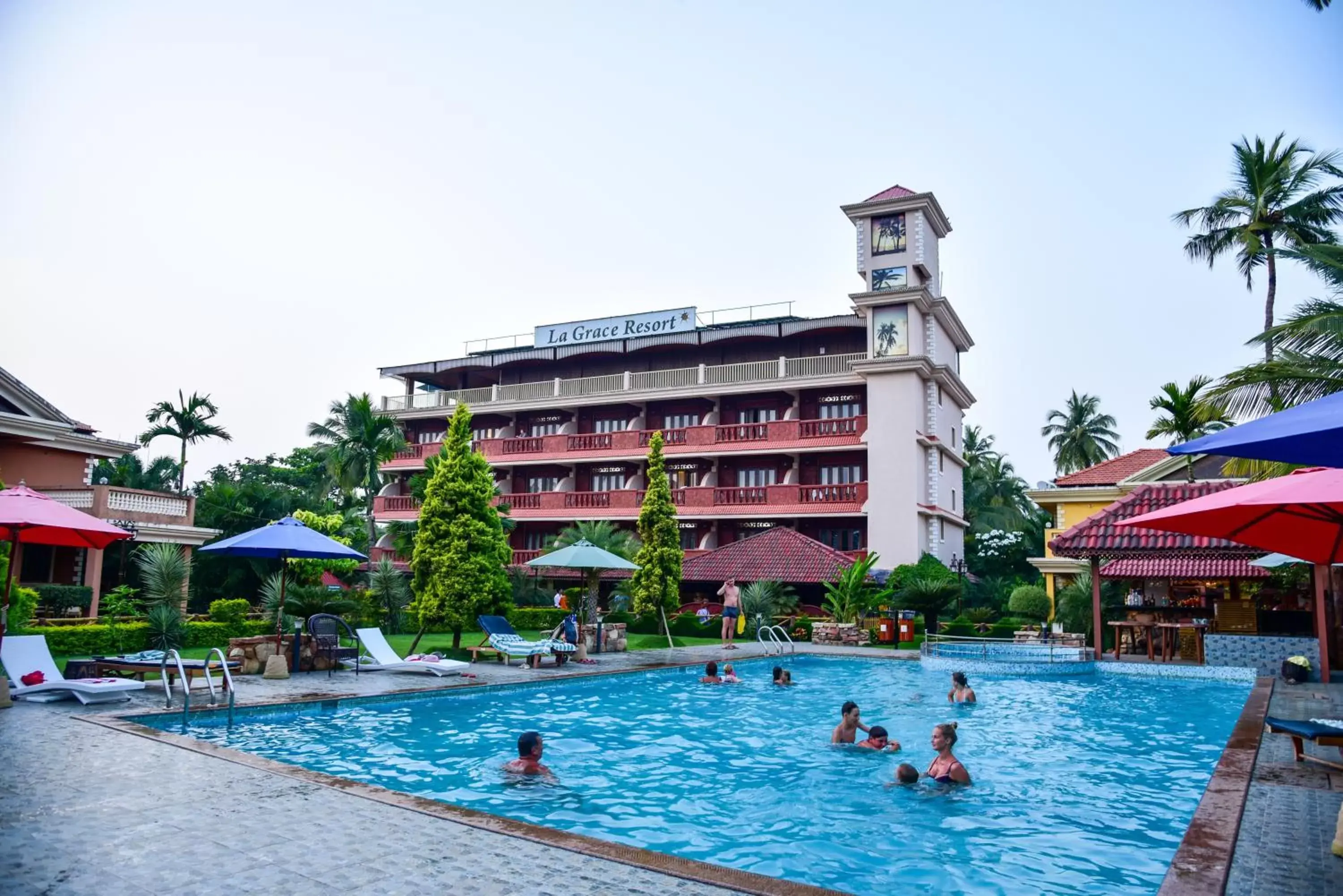 Property building, Swimming Pool in La Grace Resort