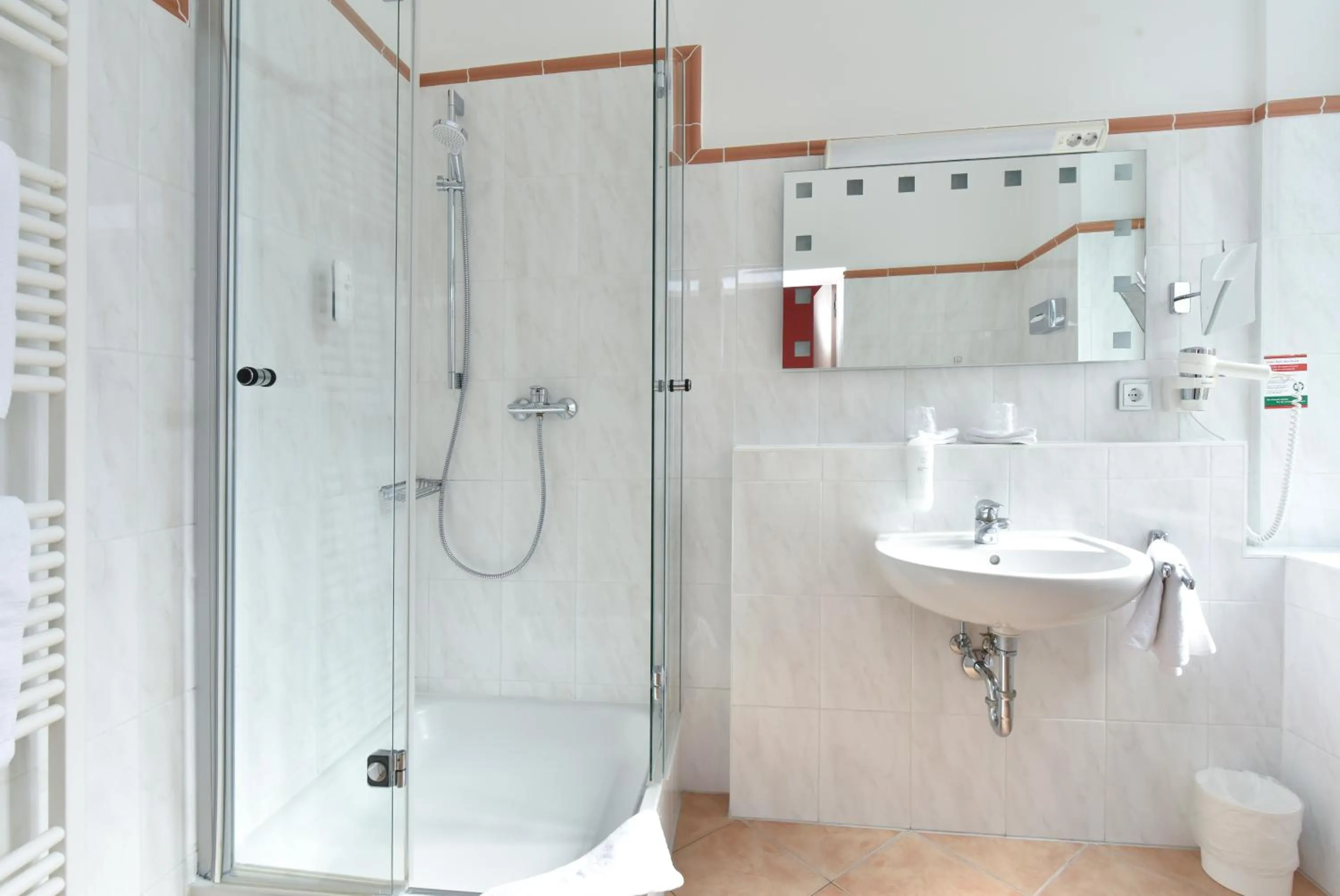 Bathroom in Hotel ADRIA München