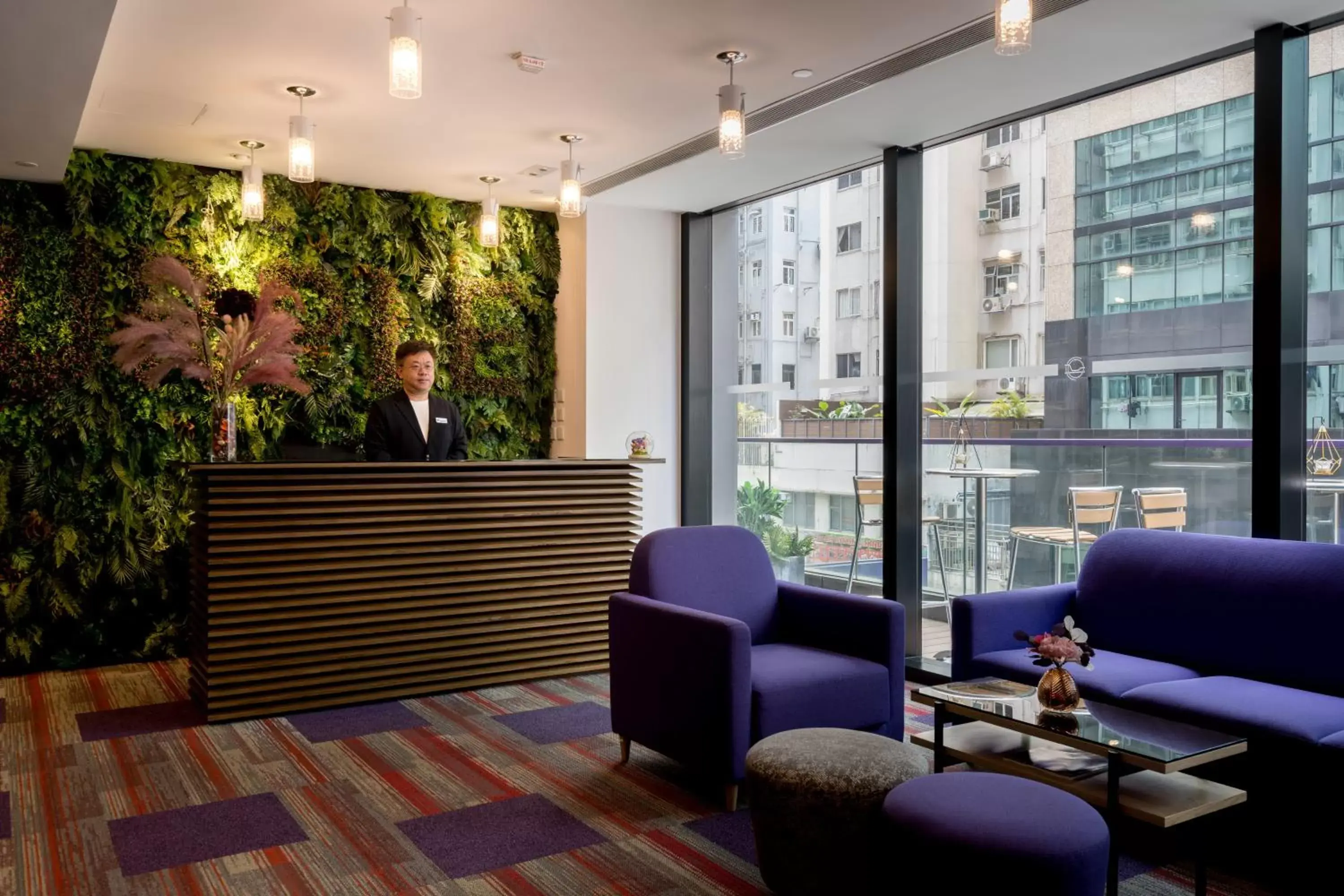 Lobby or reception in Hotel Purple Hong Kong
