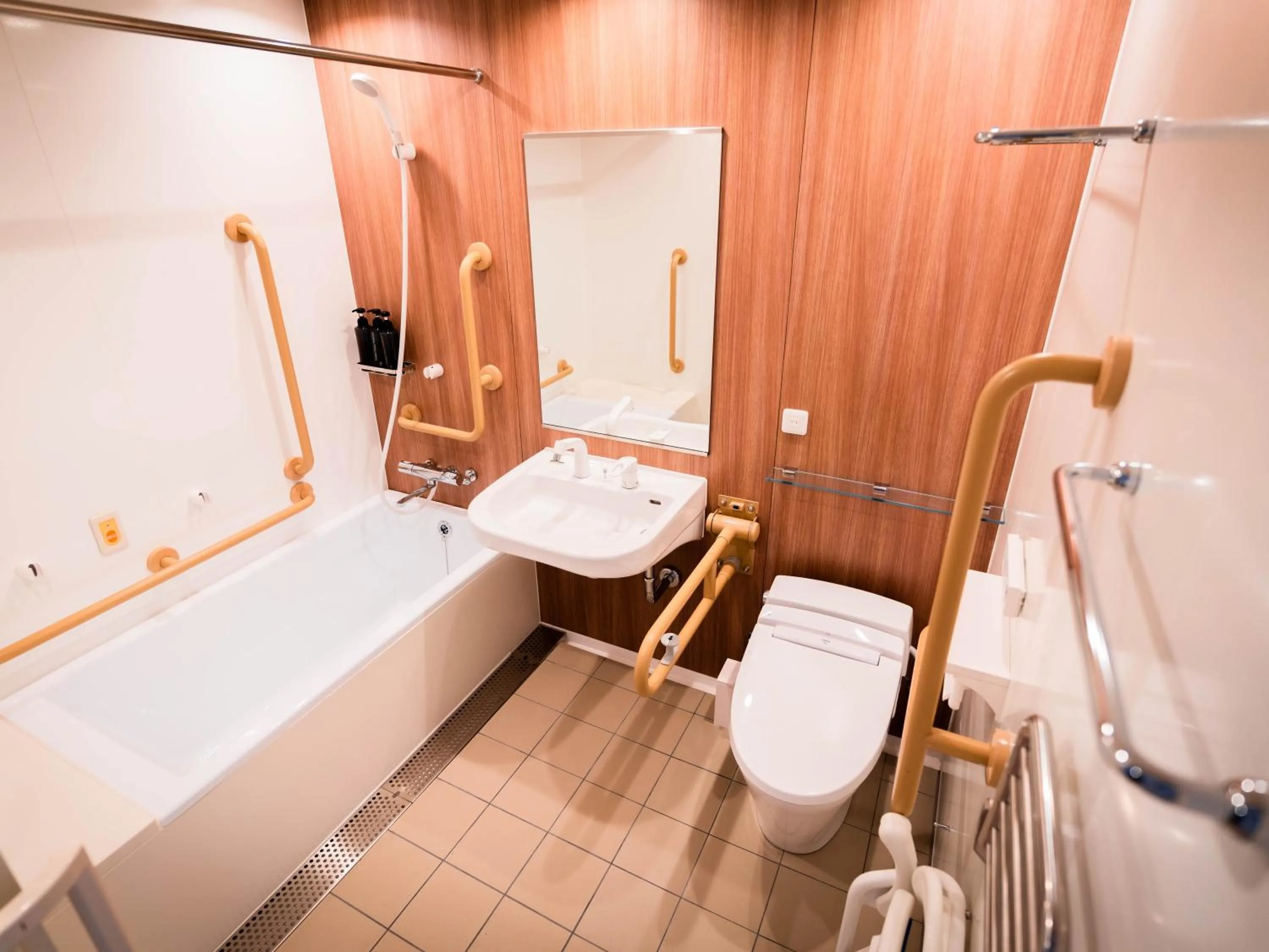 Bathroom in Hakodate Yunokawa Onsen Umi to Akari Hewitt Resort