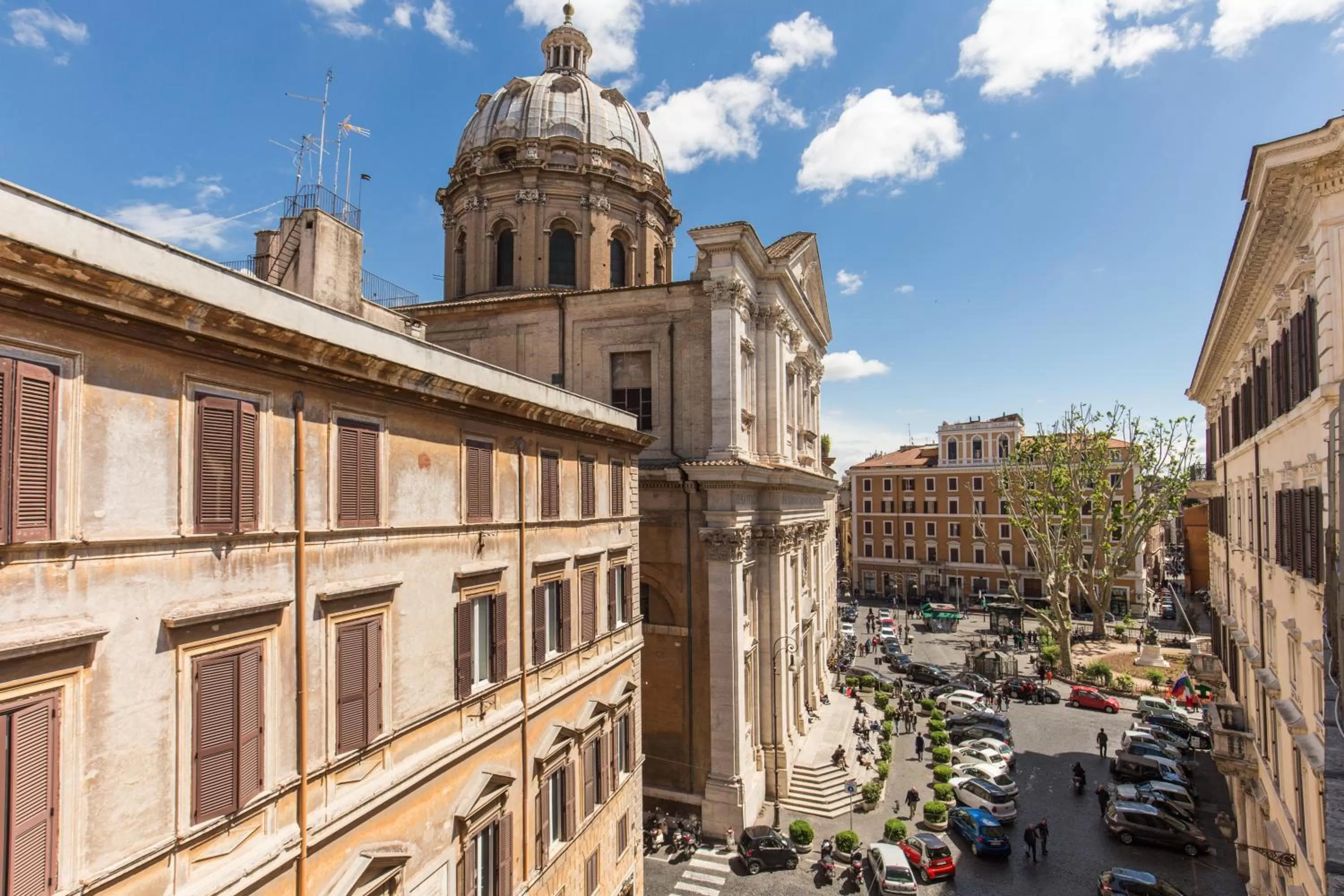 City view in The Spanish Suite Campo de' Fiori