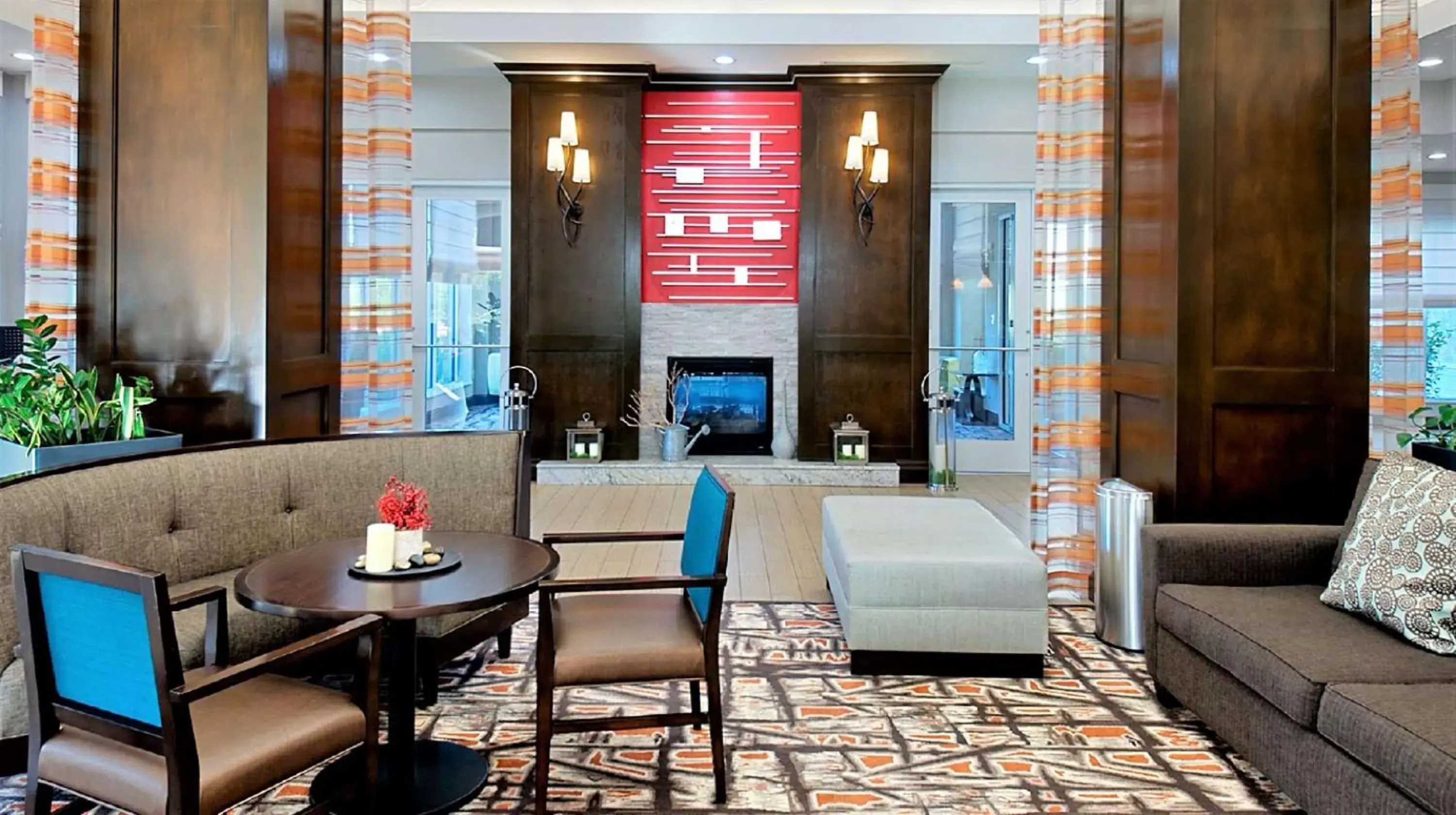 Lobby or reception in Hilton Garden Inn Houston Cypress Station, TX