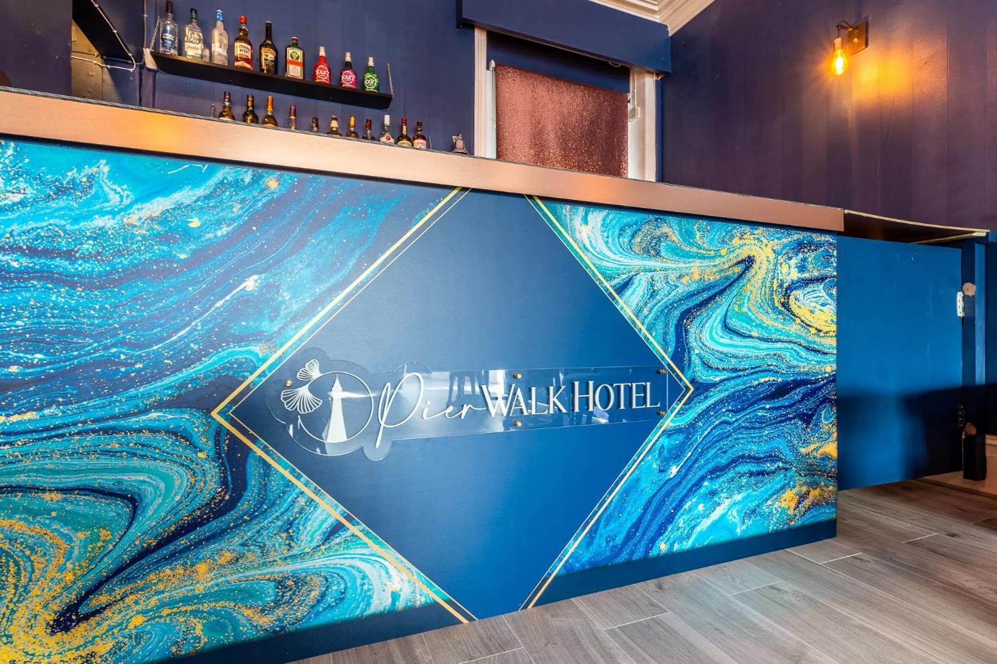 Lounge or bar in Pier Walk Hotel