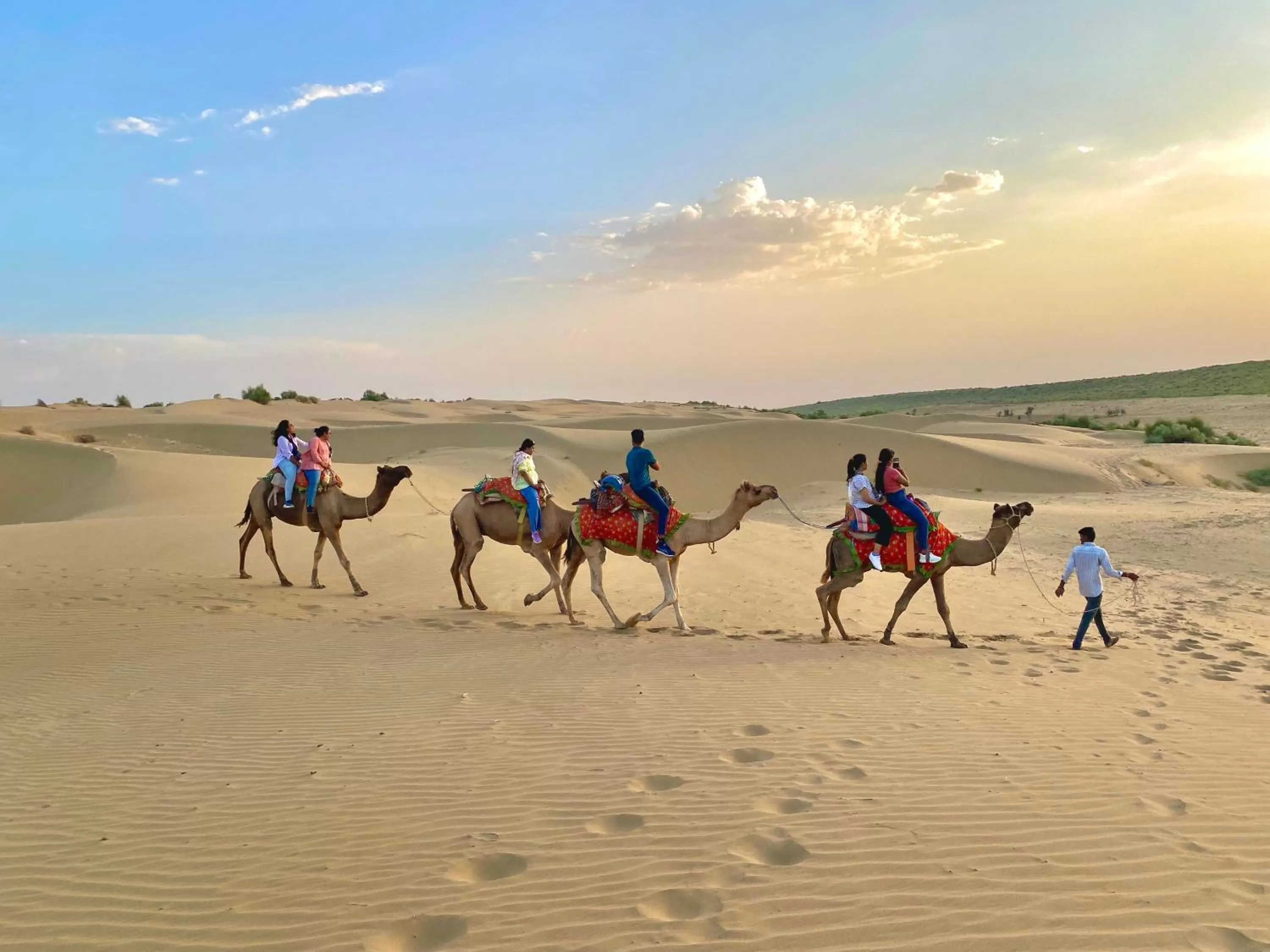 Horseback Riding in Hotel Murad Haveli