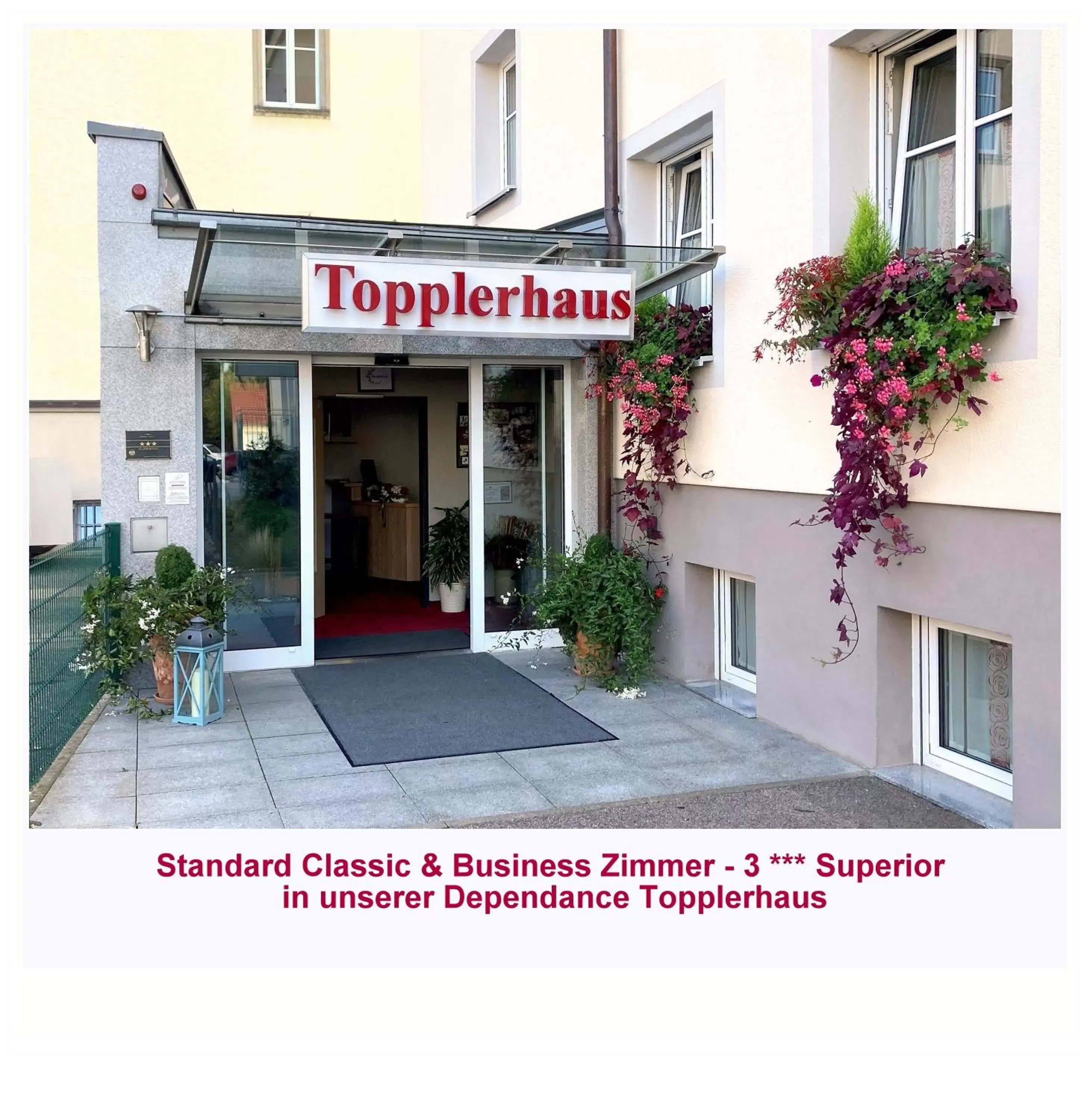 Property building in Hotel Rappen Rothenburg ob der Tauber