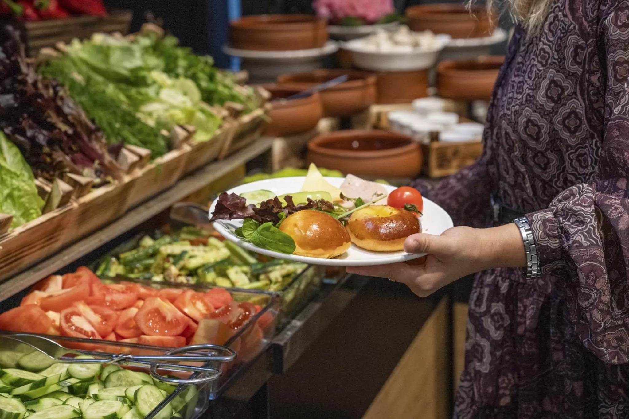 Breakfast in Grand Sapphire City Hotel