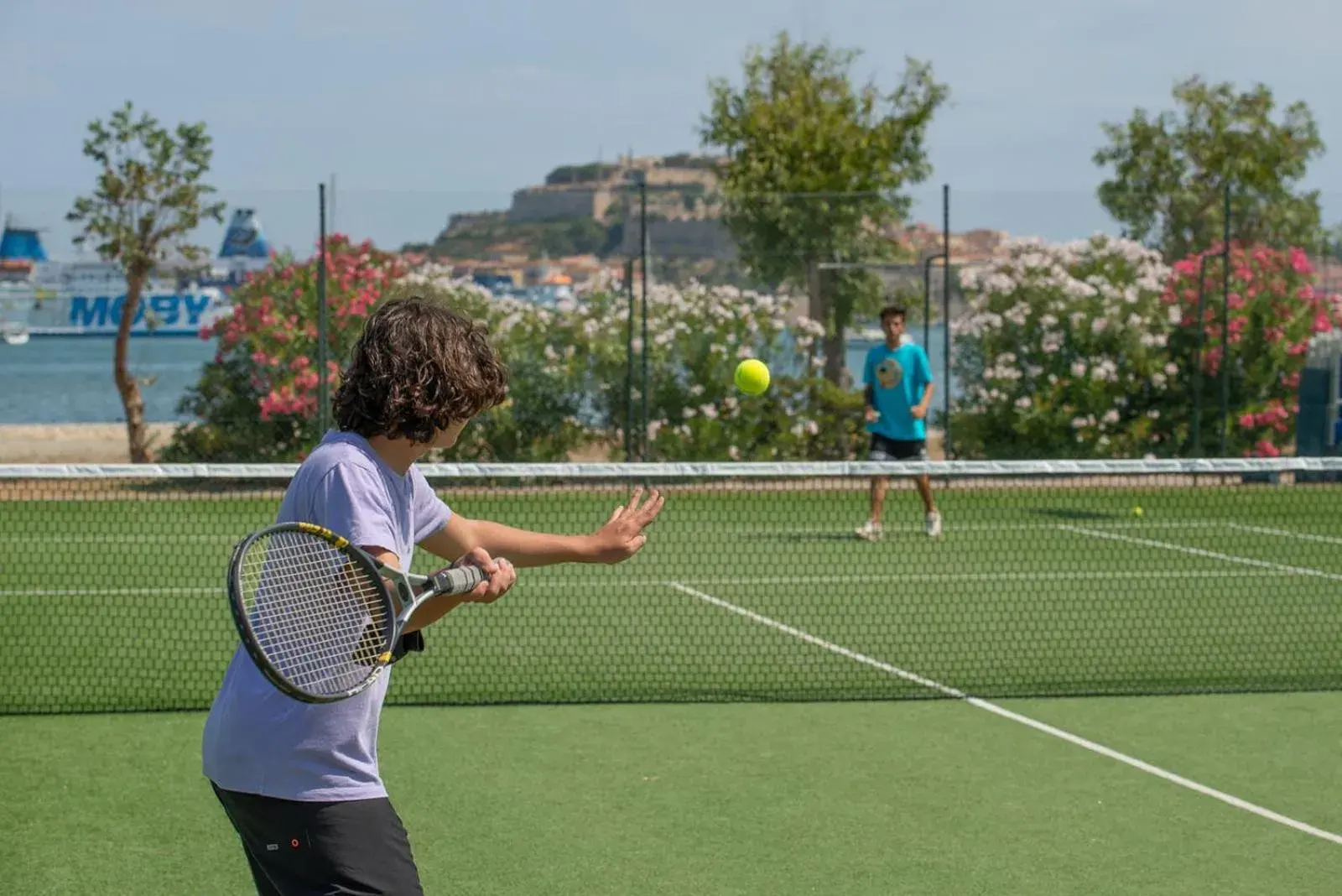 Tennis court, Tennis/Squash in Hotel Airone isola d'Elba