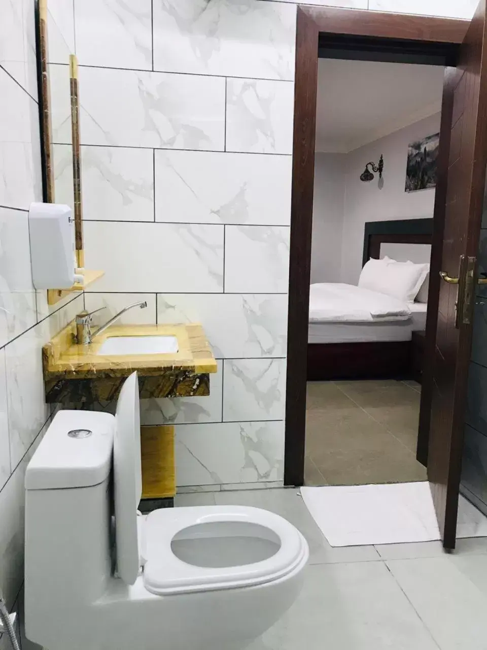 Bathroom in Nizwa Residence Hotel Apartement