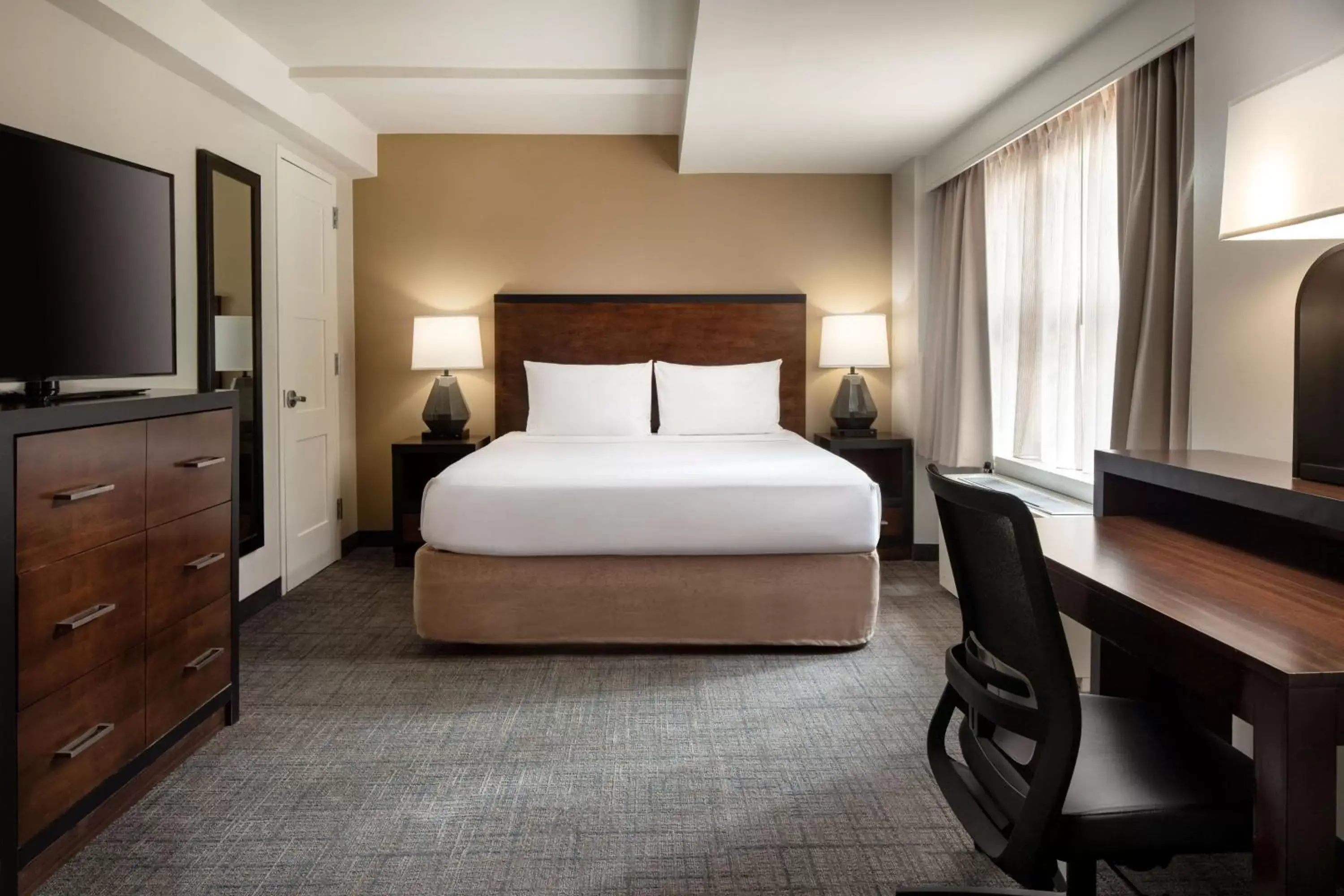 Bedroom, Bed in Residence Inn by Marriott New York Manhattan/ Midtown Eastside