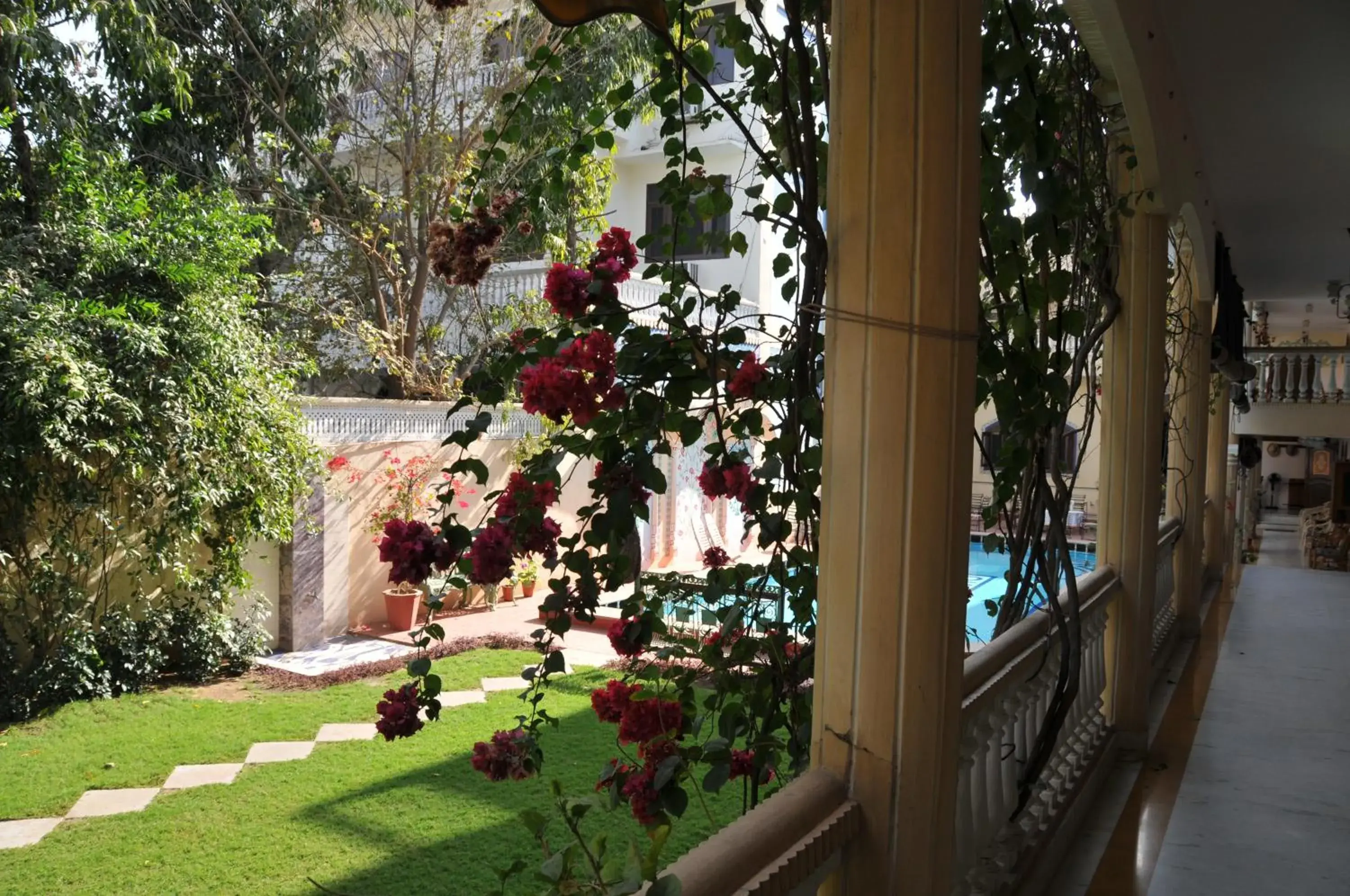 Garden in Hotel Jasvilas