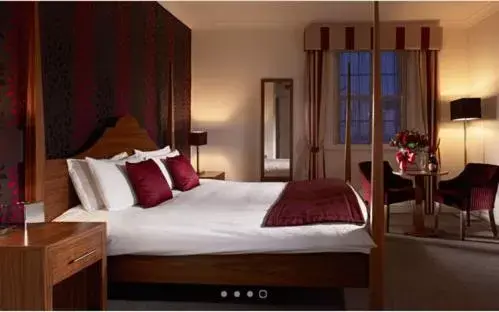Bed in The Boleyn Hotel