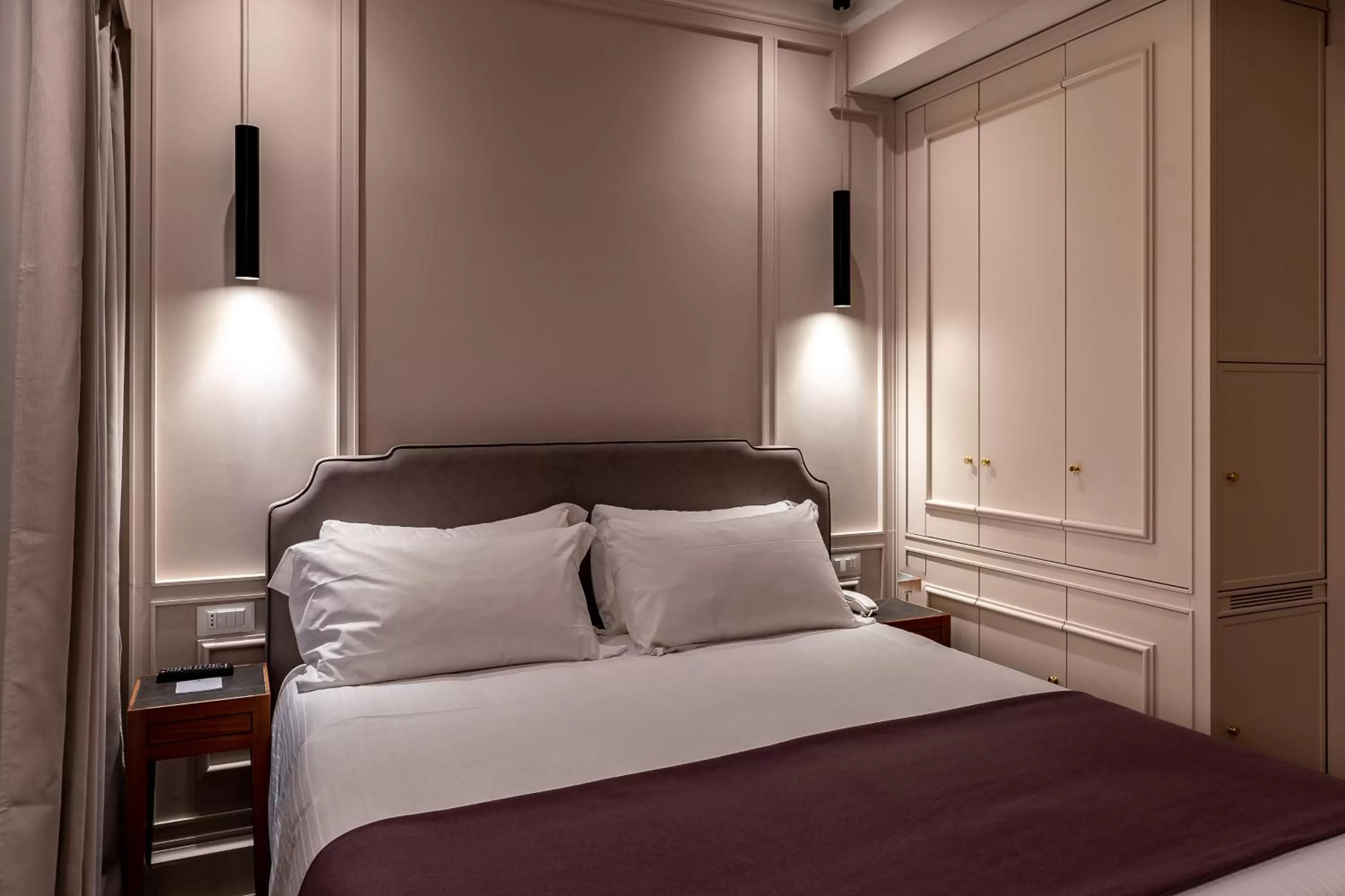 Bed in Hotel Smeraldo