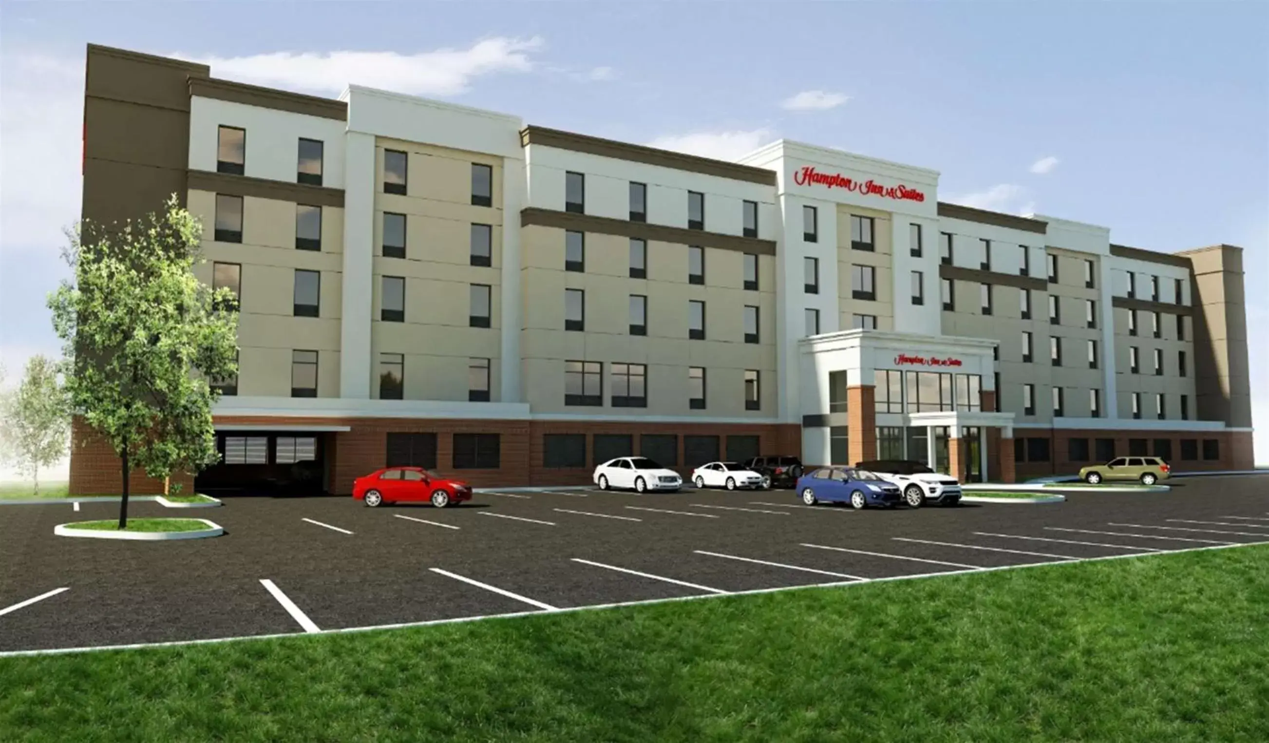 Property Building in Hampton Inn & Suites Pittsburgh Airport South/Settlers Ridge