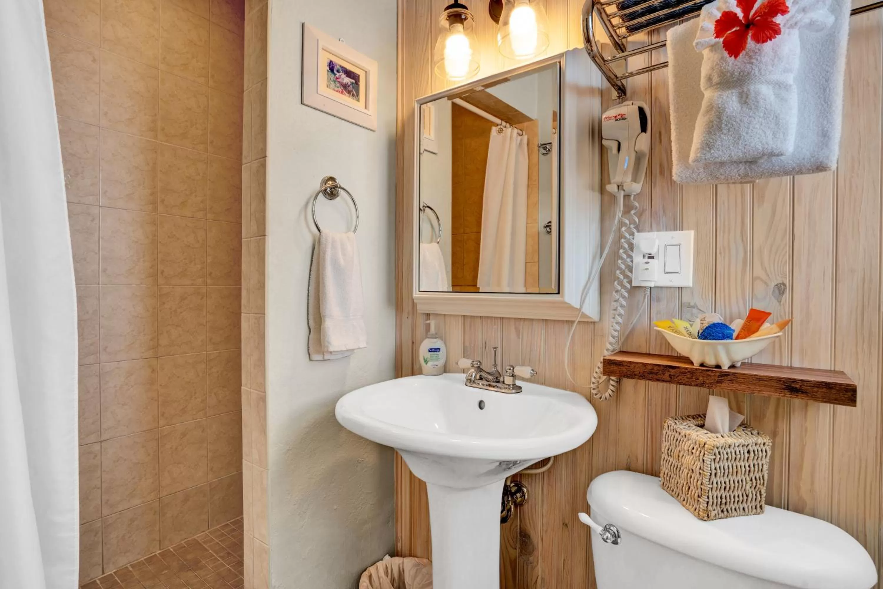 Bathroom in Island Bay Resort