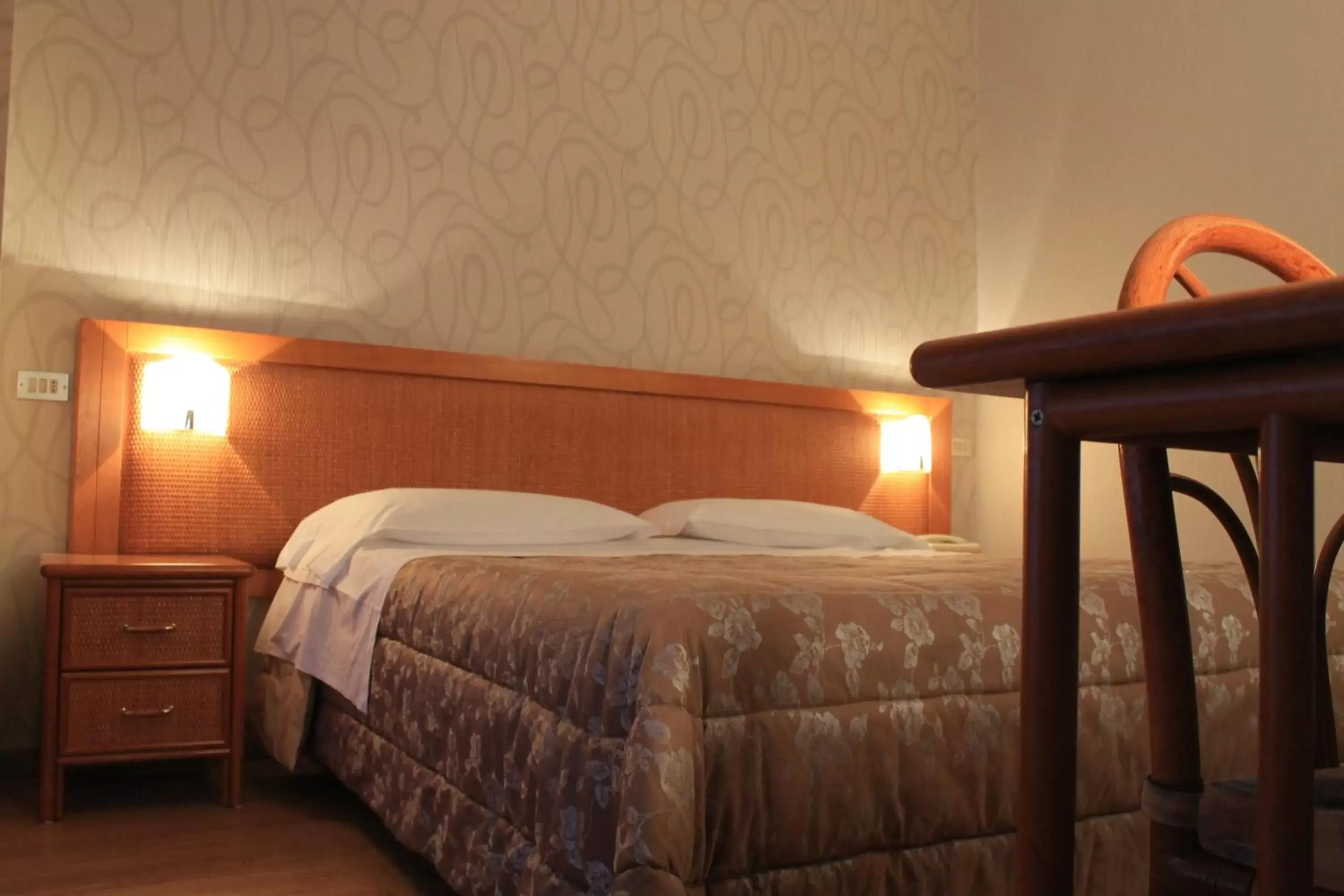 Bed in Hotel Kristina