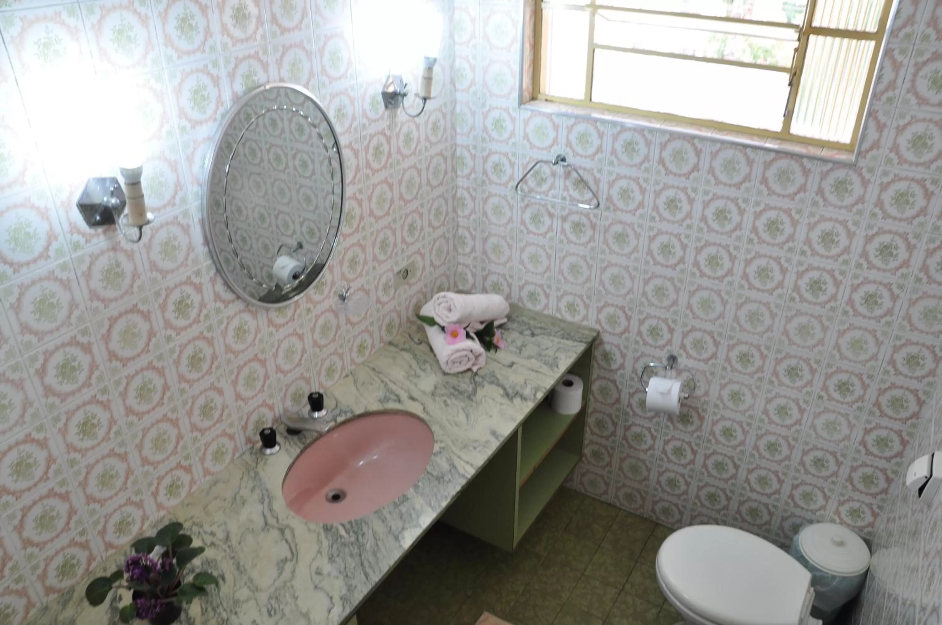 Bathroom in Pousada Curumi