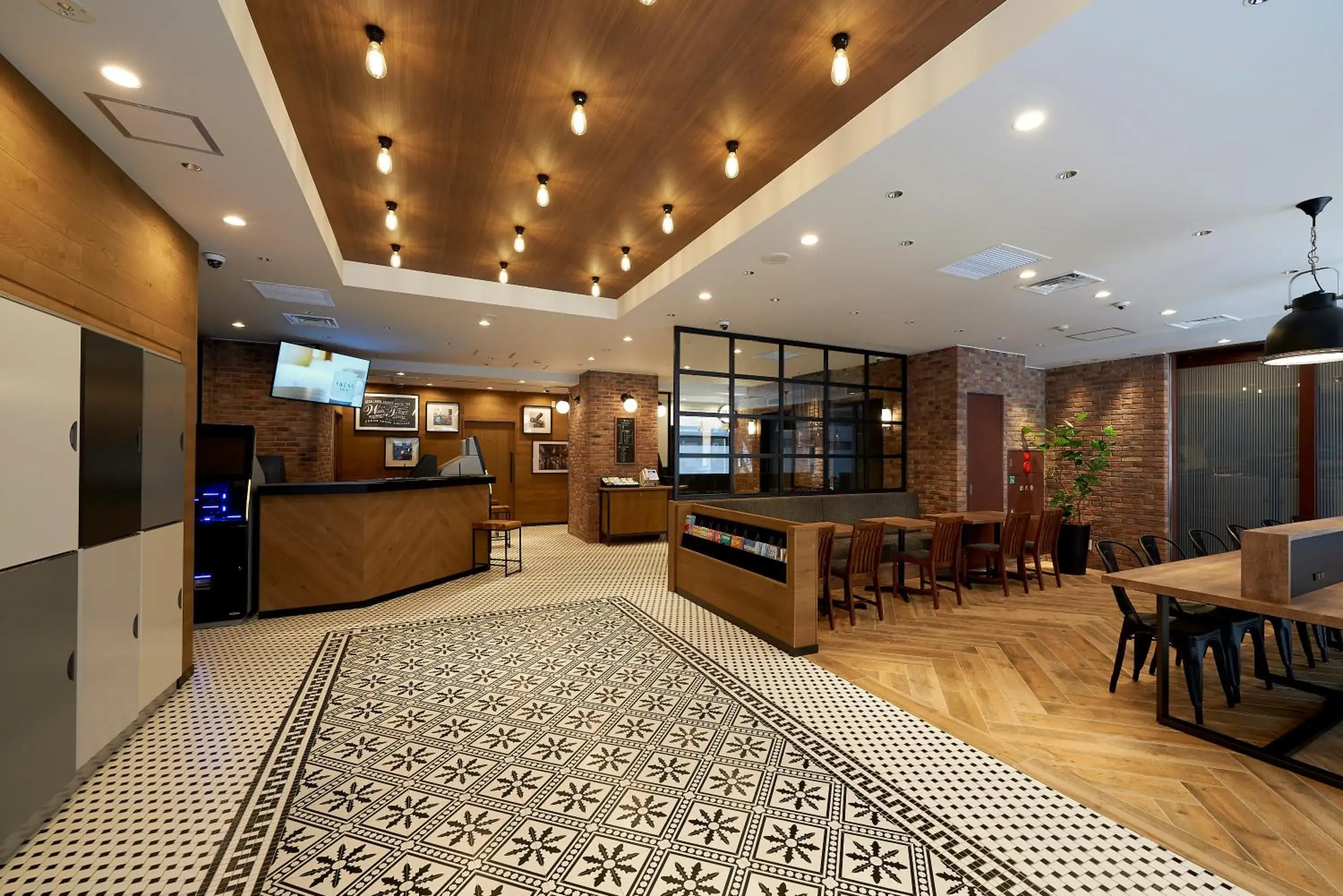 Lobby or reception in Sotetsu Fresa Inn Nihombashi Kayabacho Lobby or reception in Sotetsu Fresa Inn Nihombashi Kayabacho