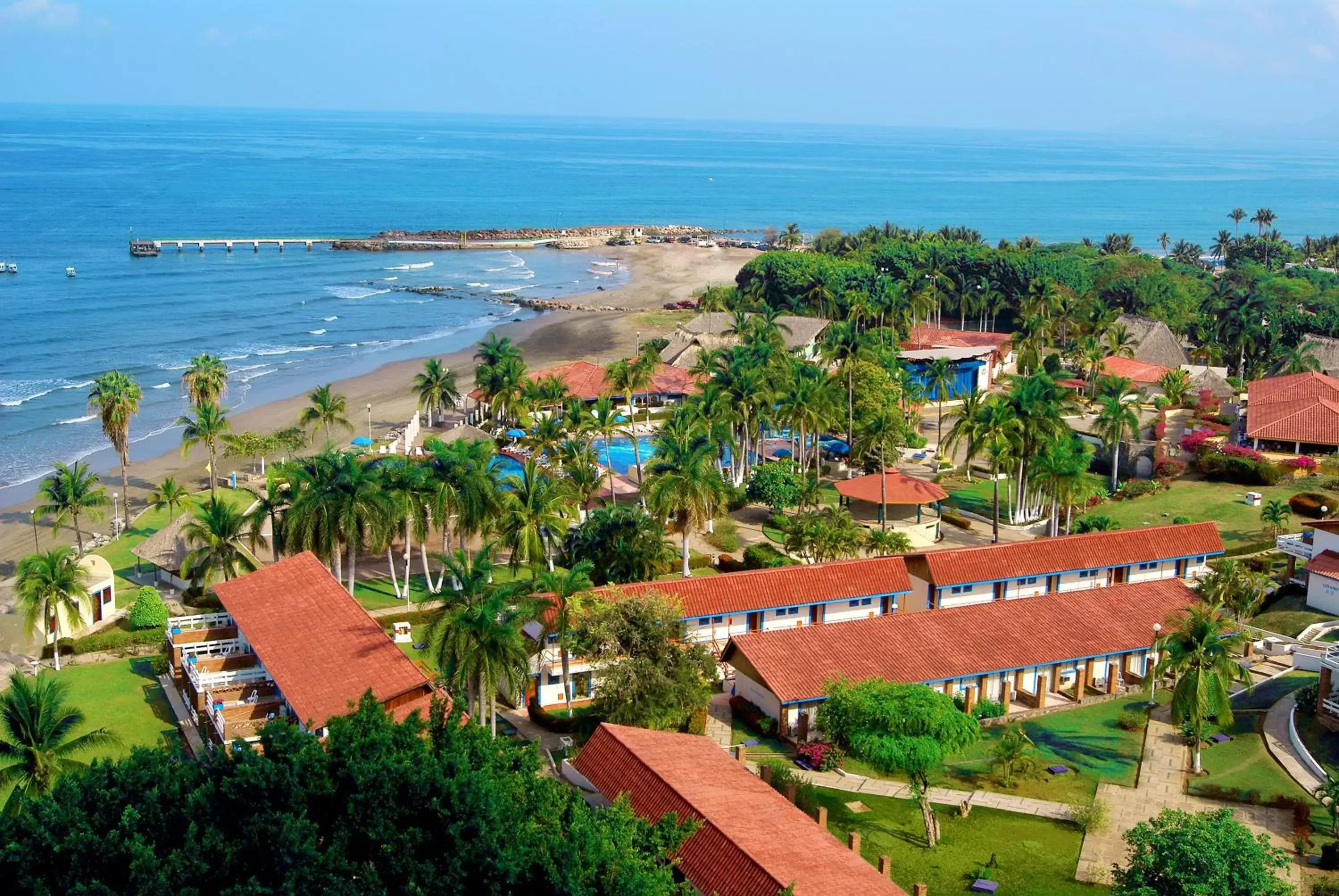 View (from property/room), Bird's-eye View in Qualton Club Ixtapa All Inclusive
