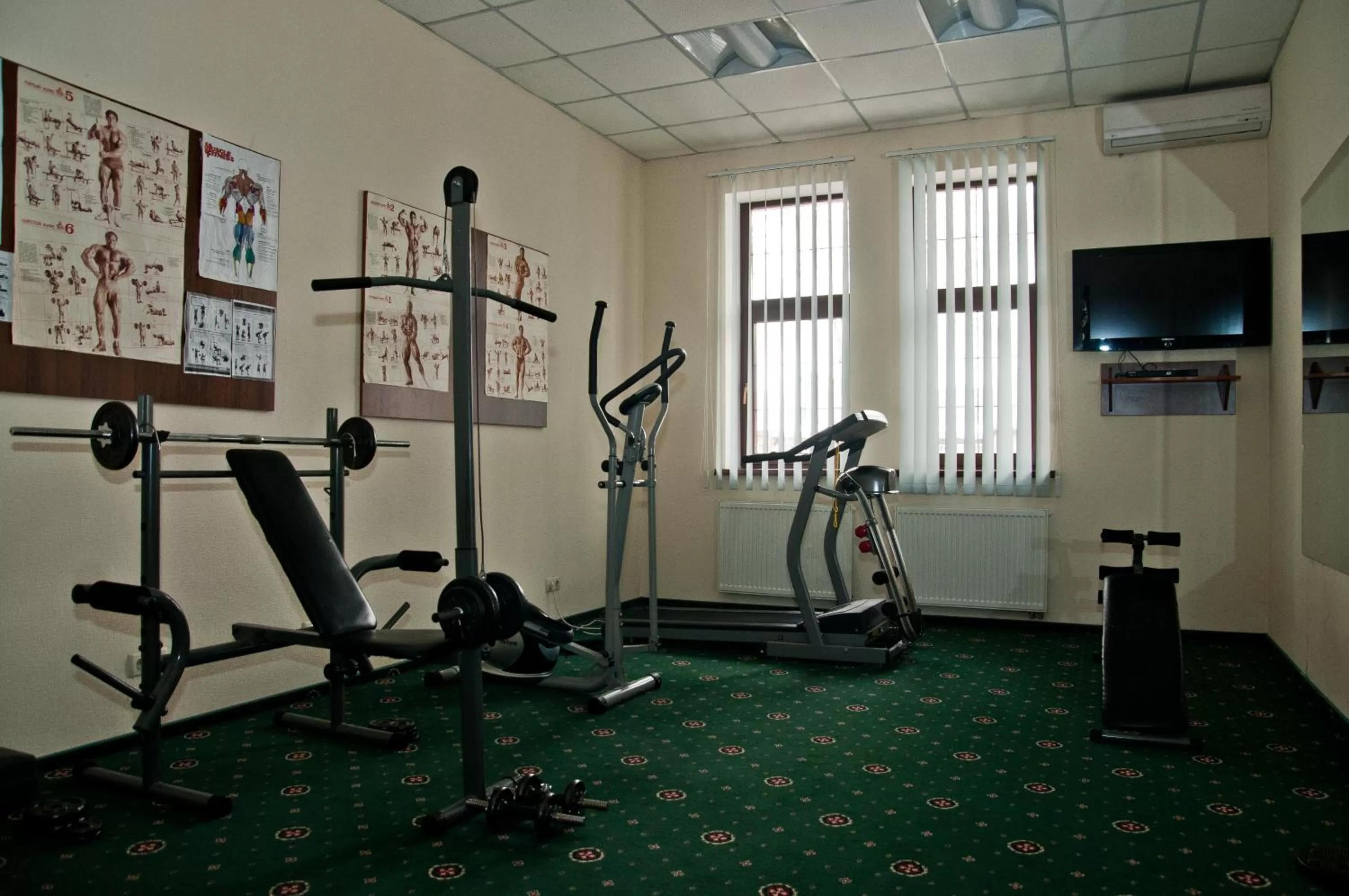 Fitness centre/facilities in Ligena Hotel